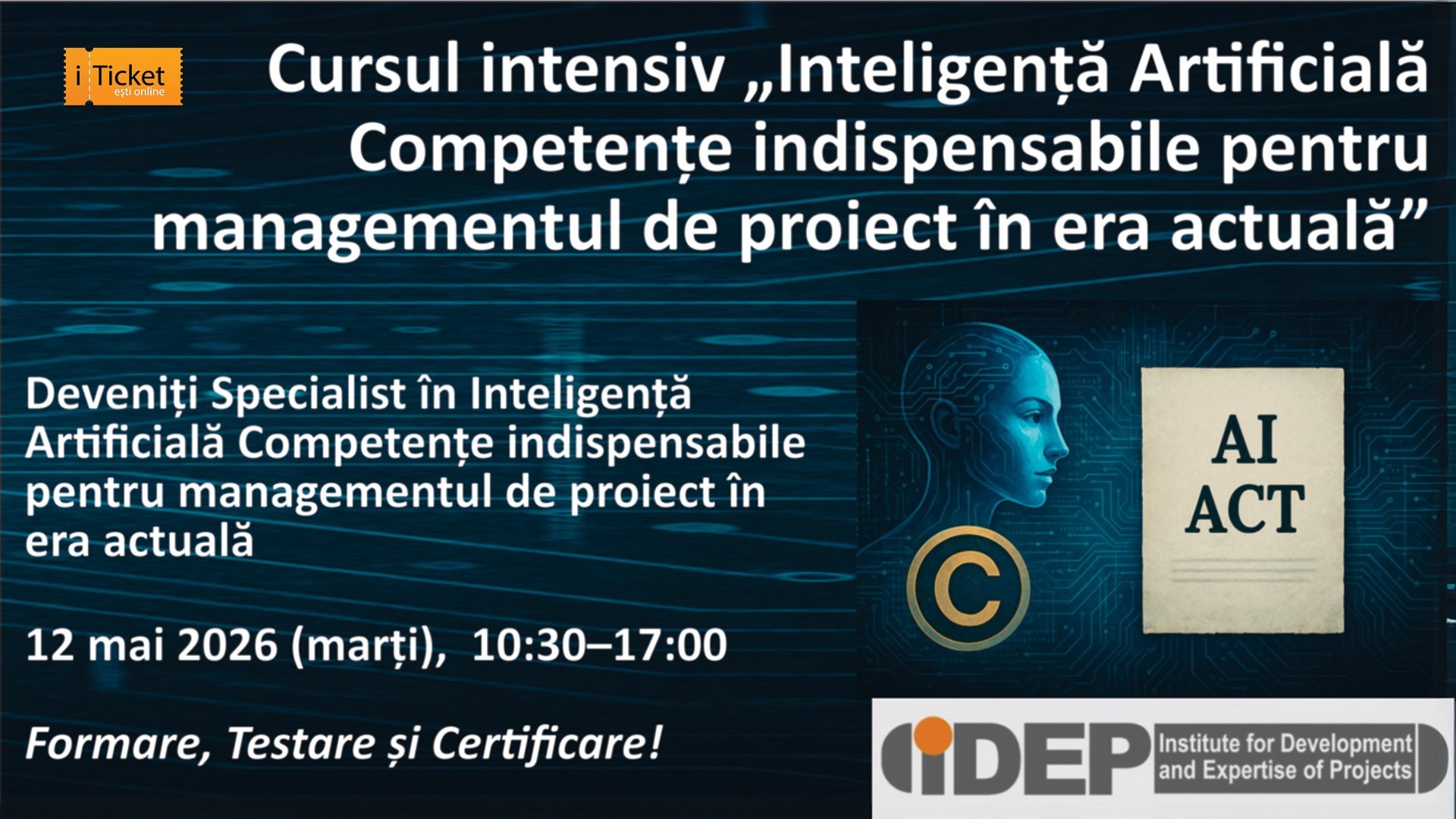 Inteligență Artificială – Competențe indispensabile pentru managementul de proiect în era actuală