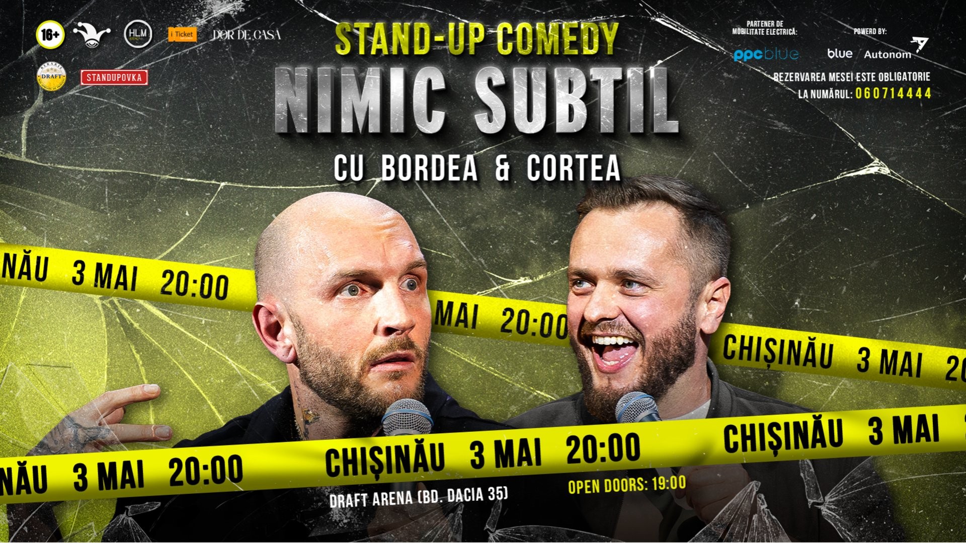Stand Up Comedy cu Bordea & Cortea - Nimic Subtil