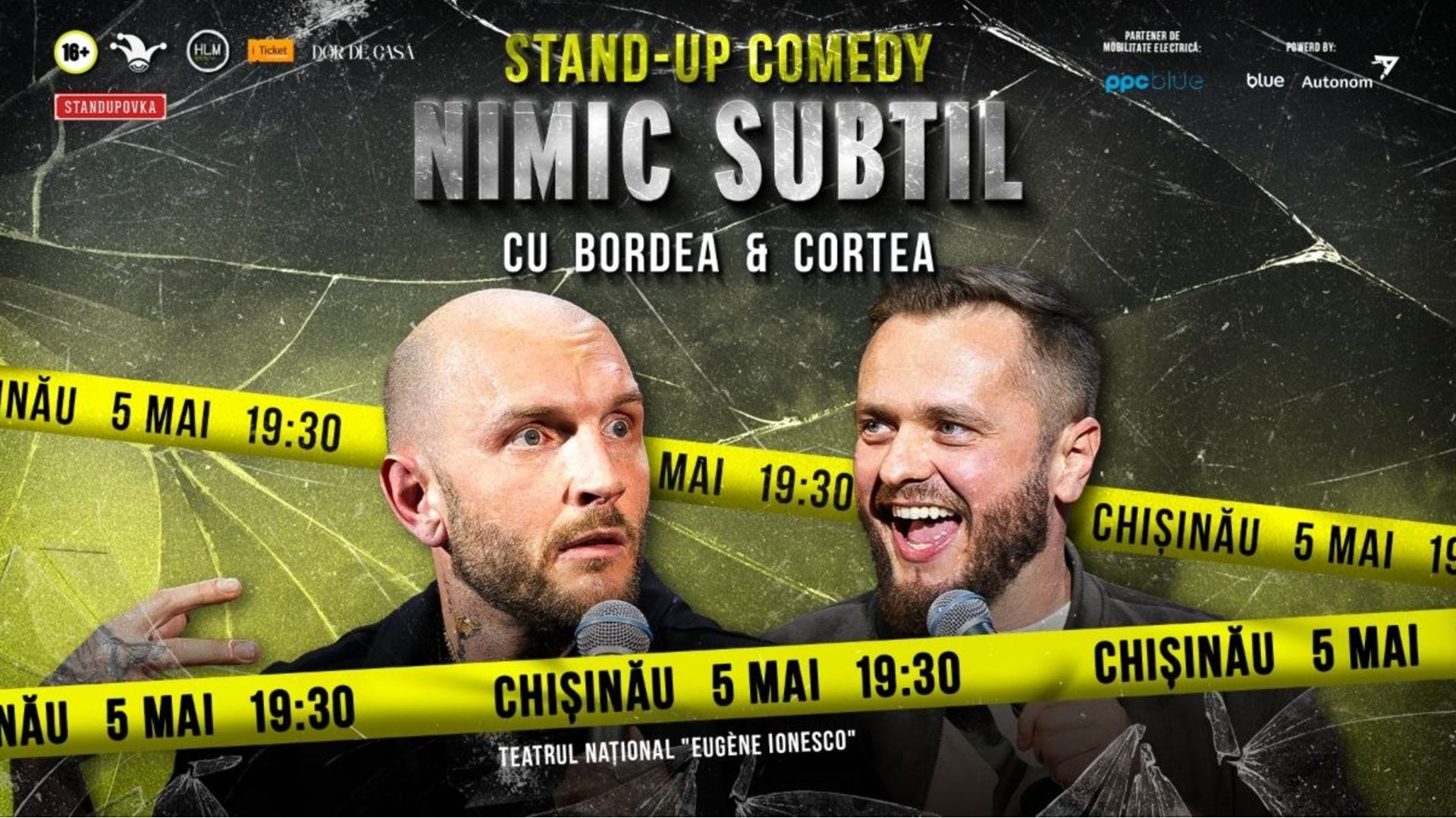 Stand Up Comedy cu Bordea & Cortea - Nimic Subtil