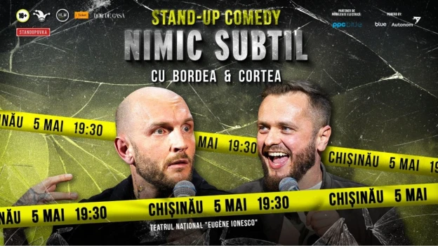 Stand Up Comedy cu Bordea & Cortea - Nimic Subtil