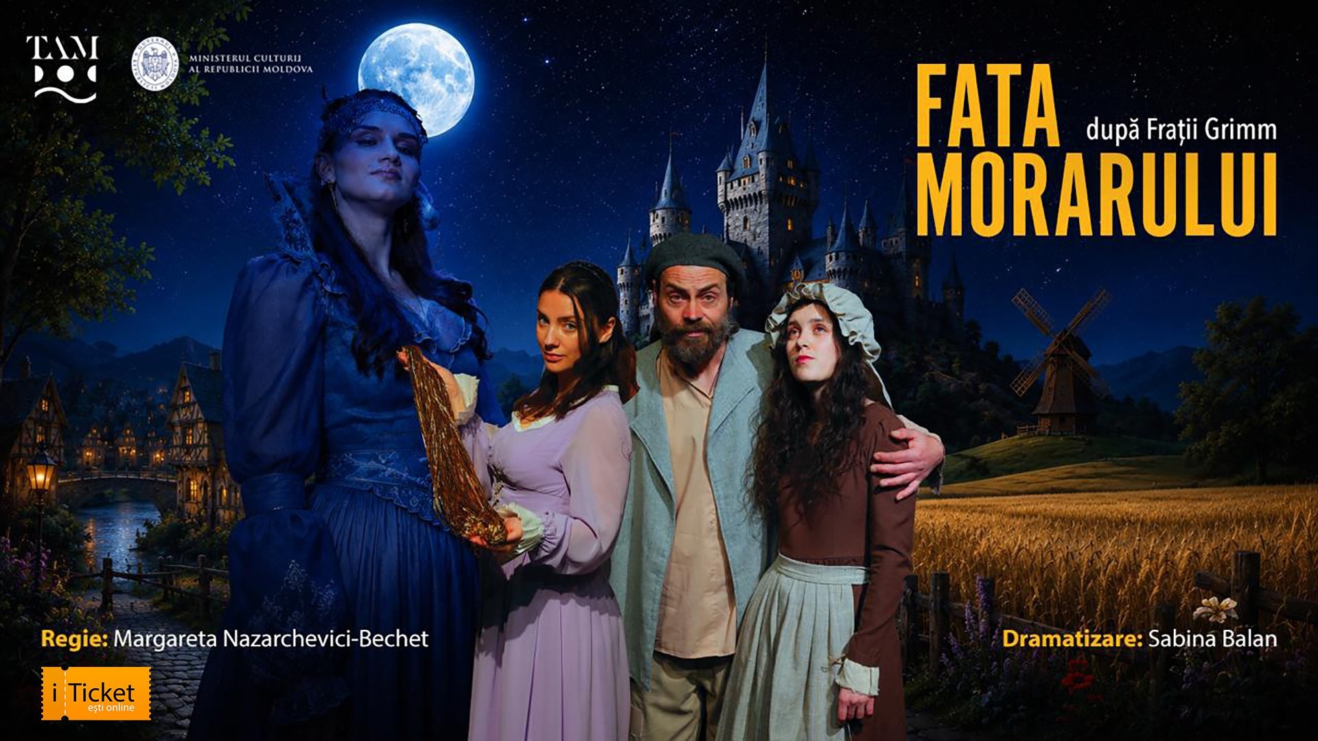 "Fata Morarului", o poveste după Frații Grimm