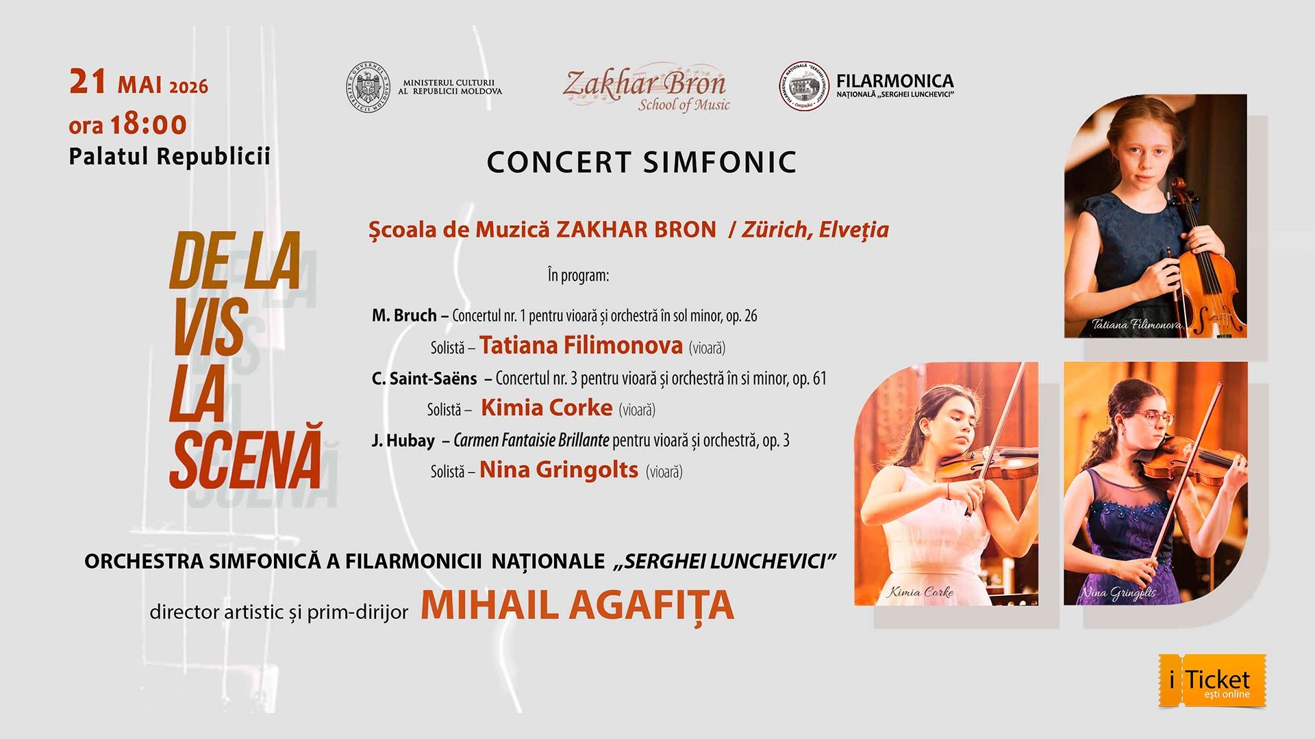 Concert Simfonic. De la vis la scenă 21.05