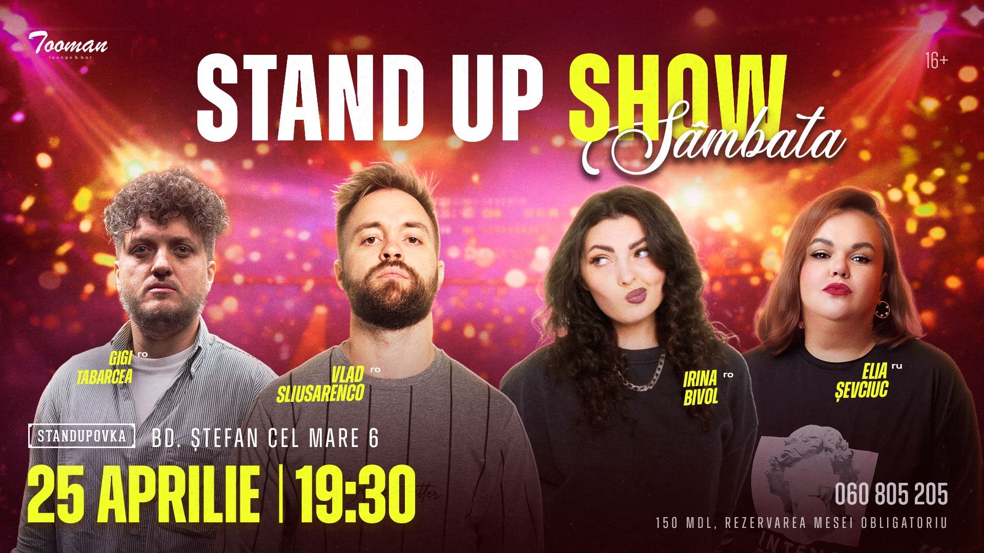Stand UP Show 25 Aprilie