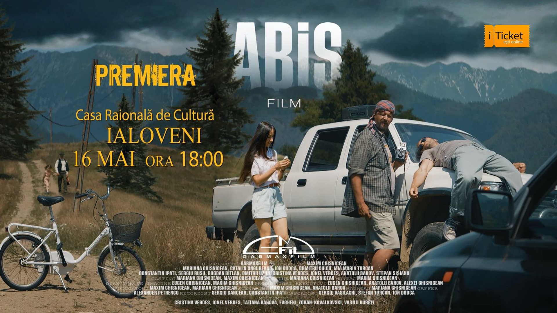 Filmul moldovenesc „Abis” în orașul Ialoveni