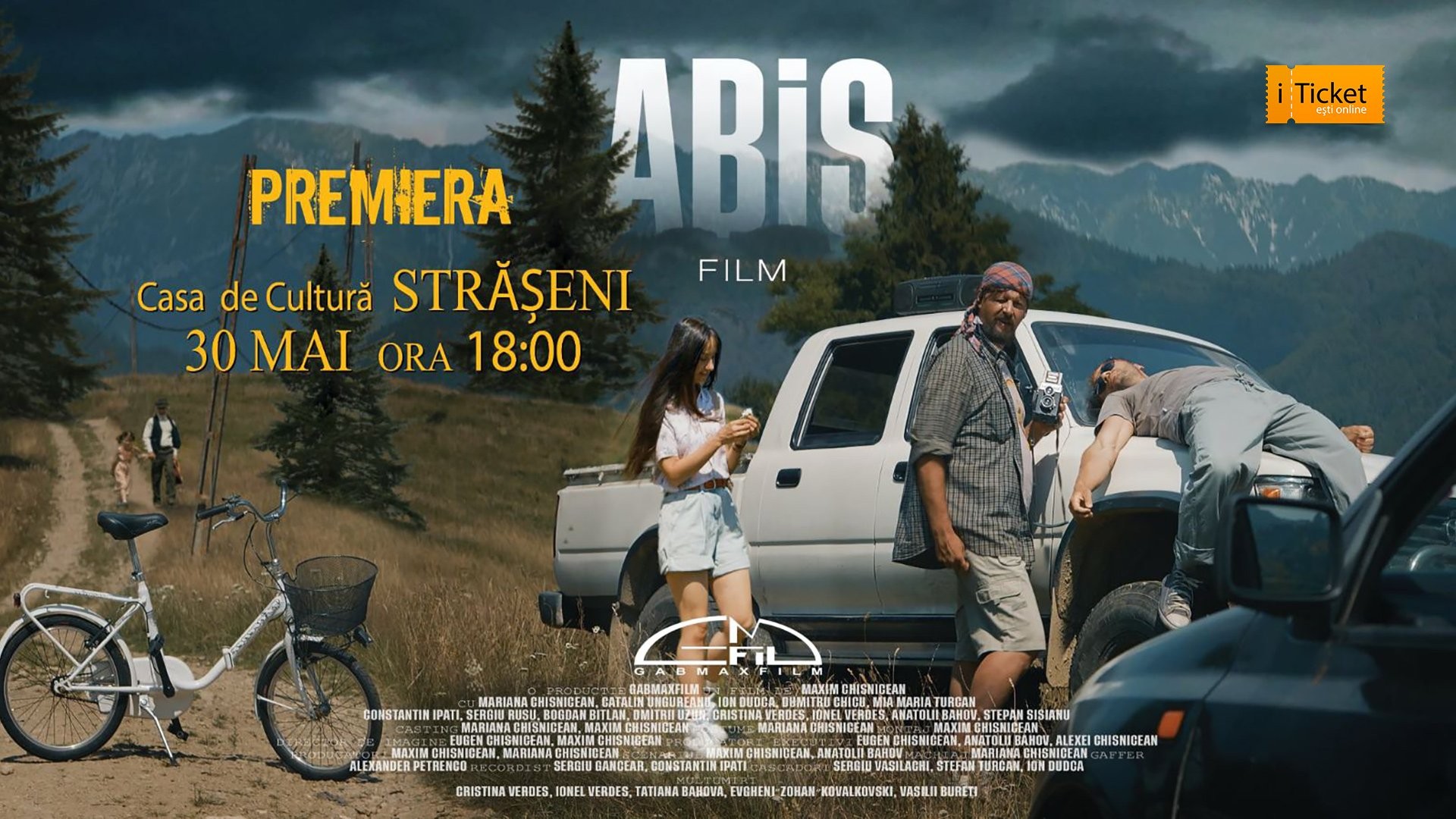 Filmul moldovenesc „Abis” în orașul Strășeni