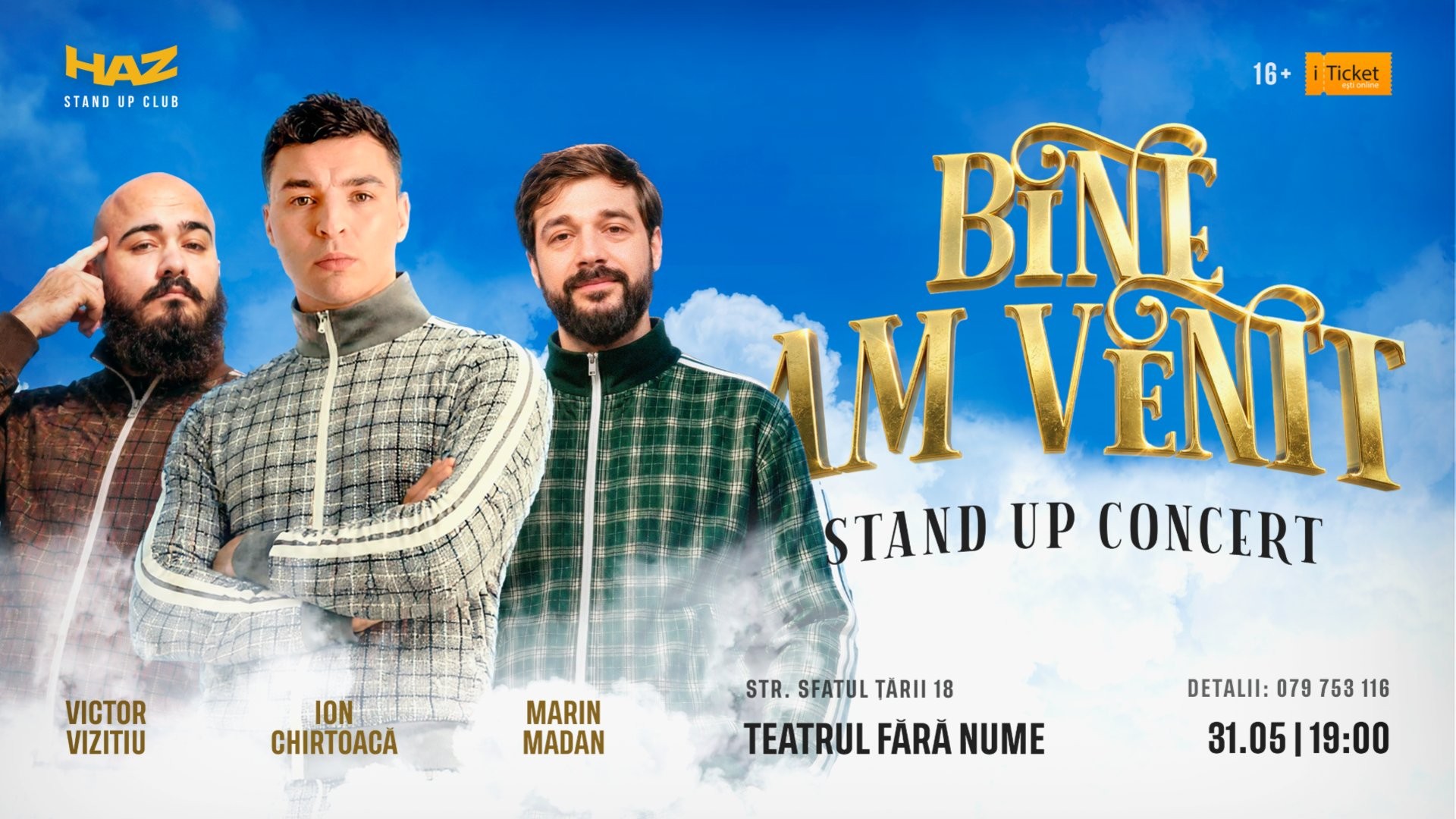Bine am venit! Stand up Concert