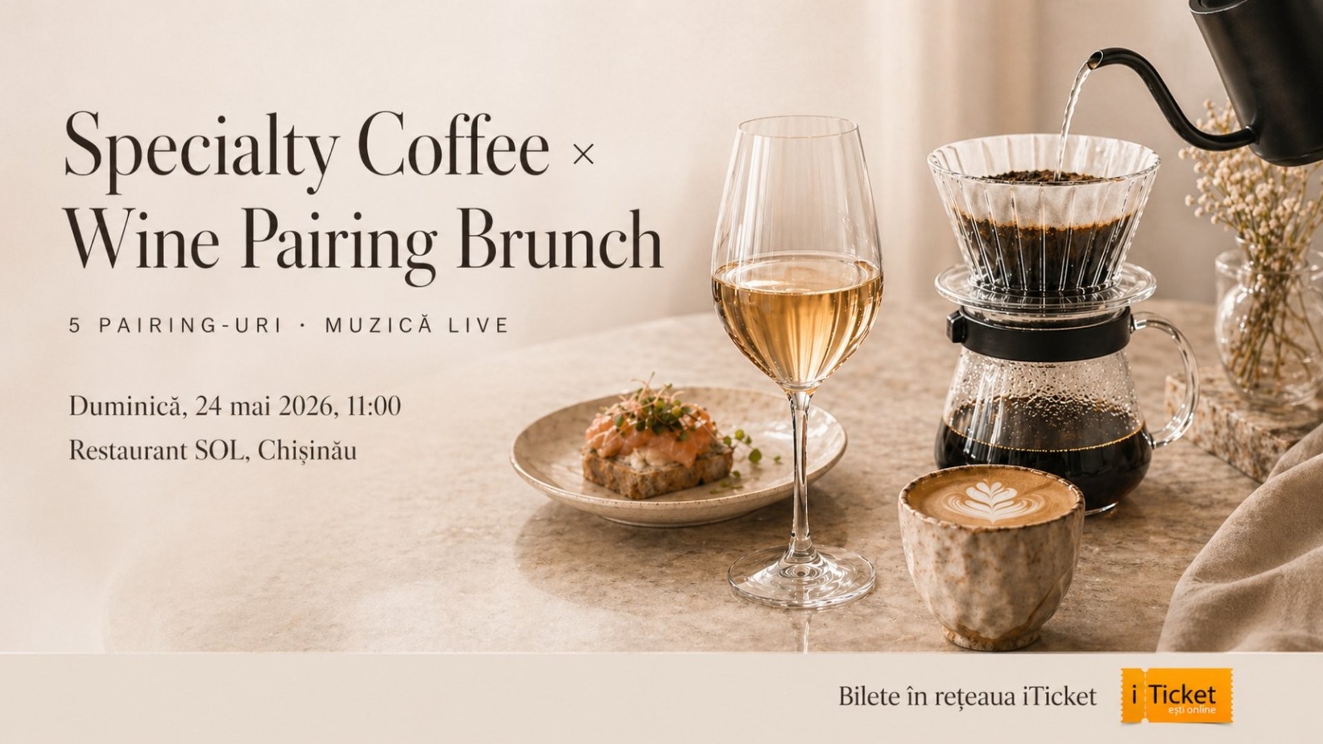 Specialty Coffee × Wine Pairing Brunch