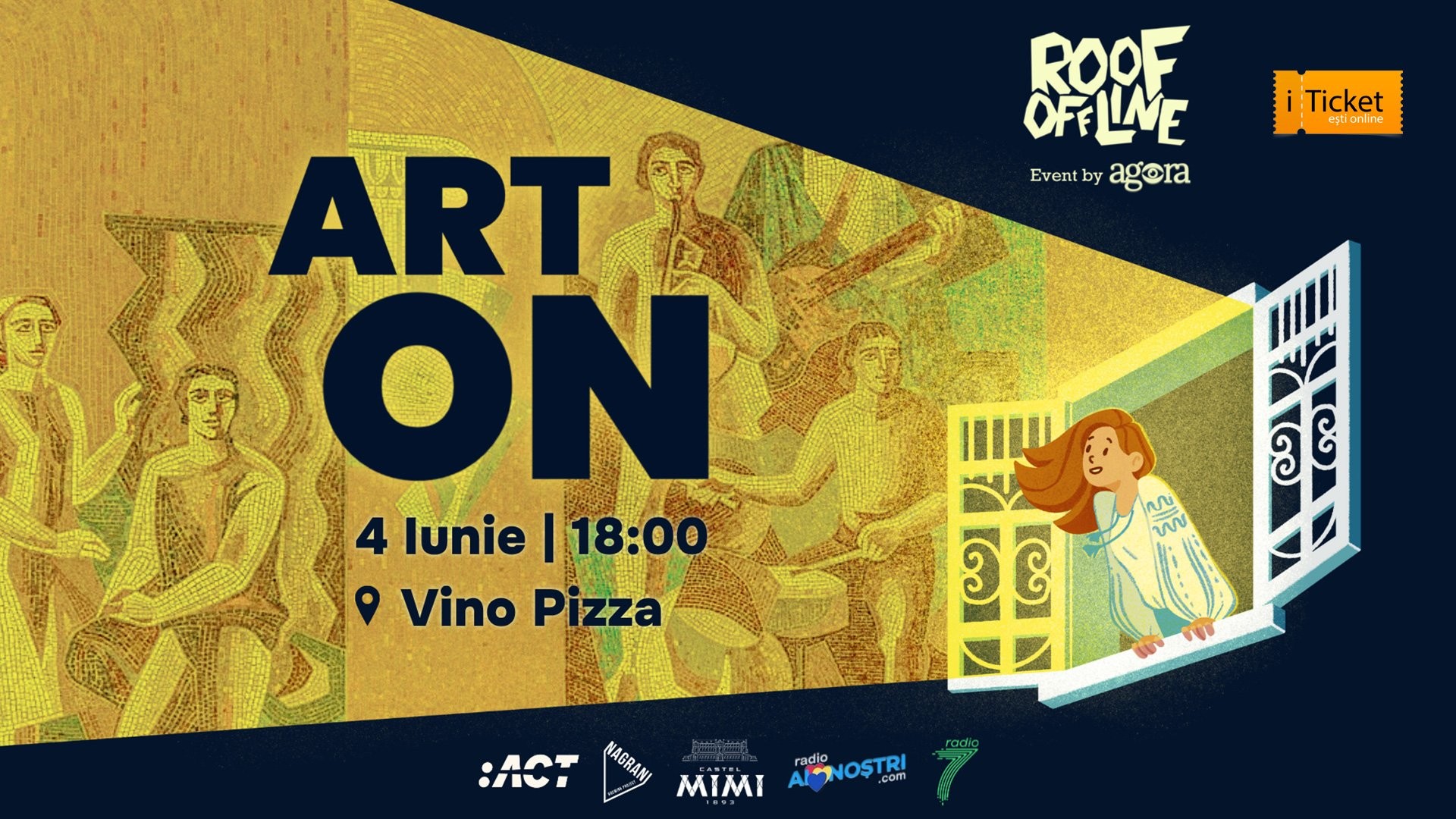 #ROOFOFFLINE. Art ON