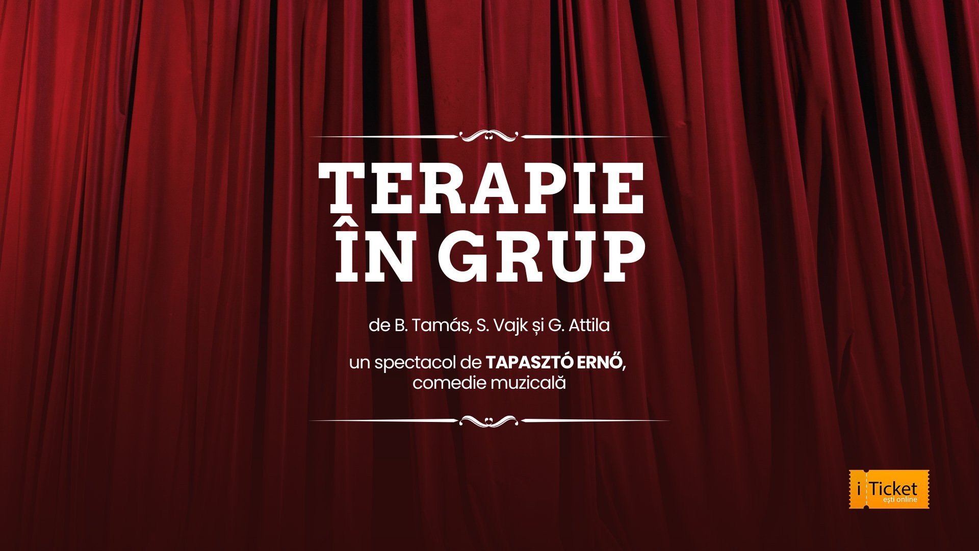 Premieră! TERAPIE ÎN GRUP de B. Tamás, S. Vajk și G. Attila