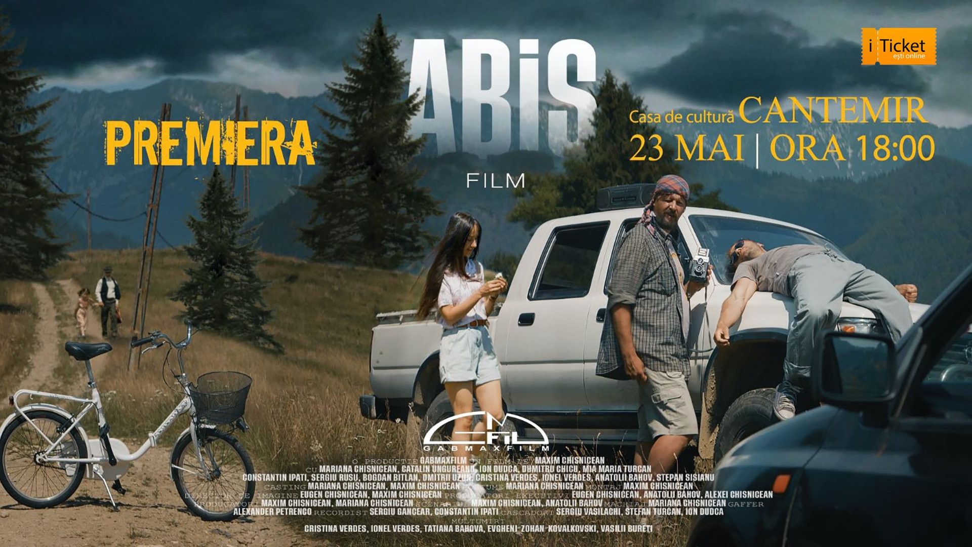 Filmul  moldovenesc „Abis” la Cantemir