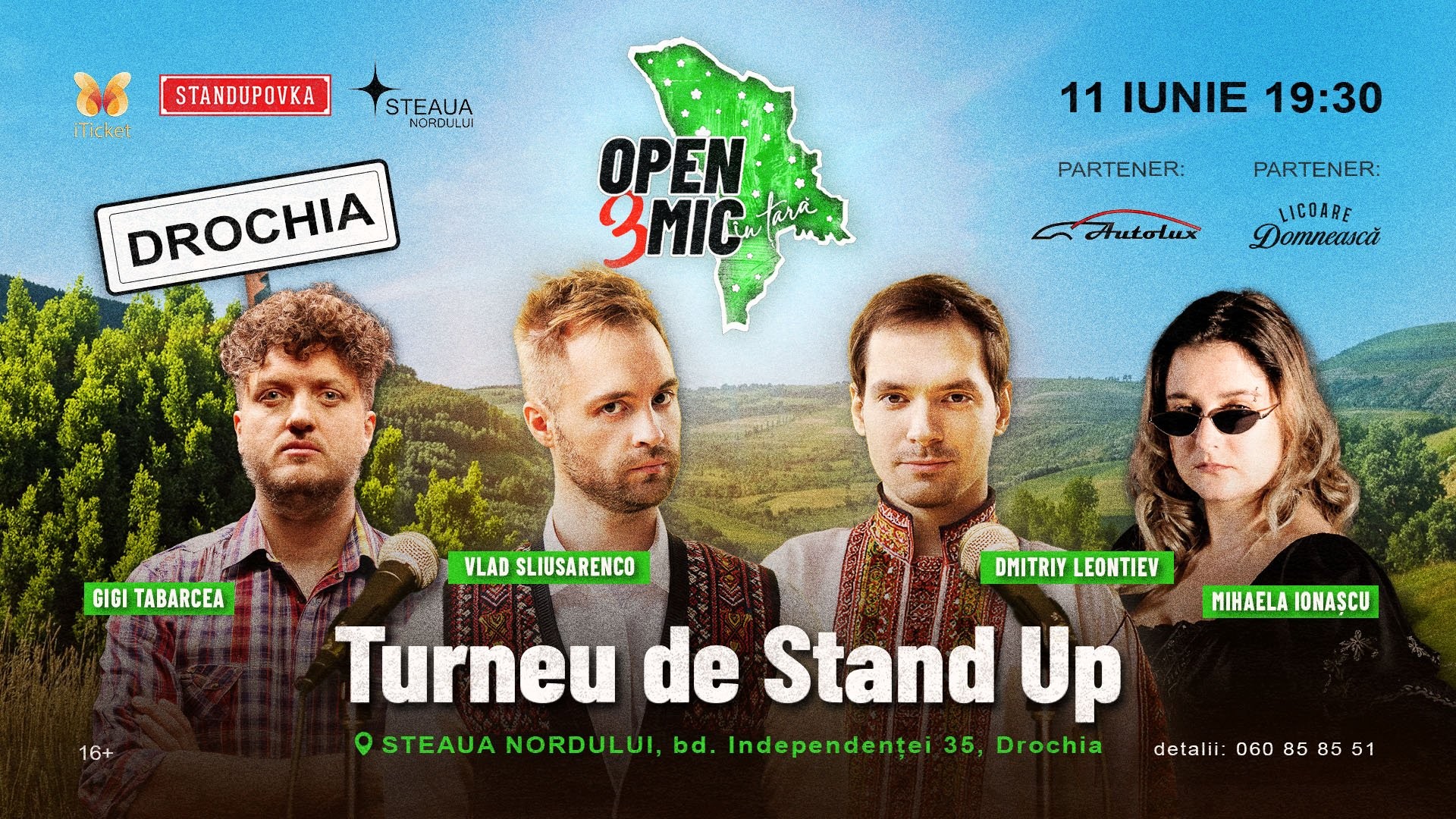 Open Mic în Țară #3 la Drochia