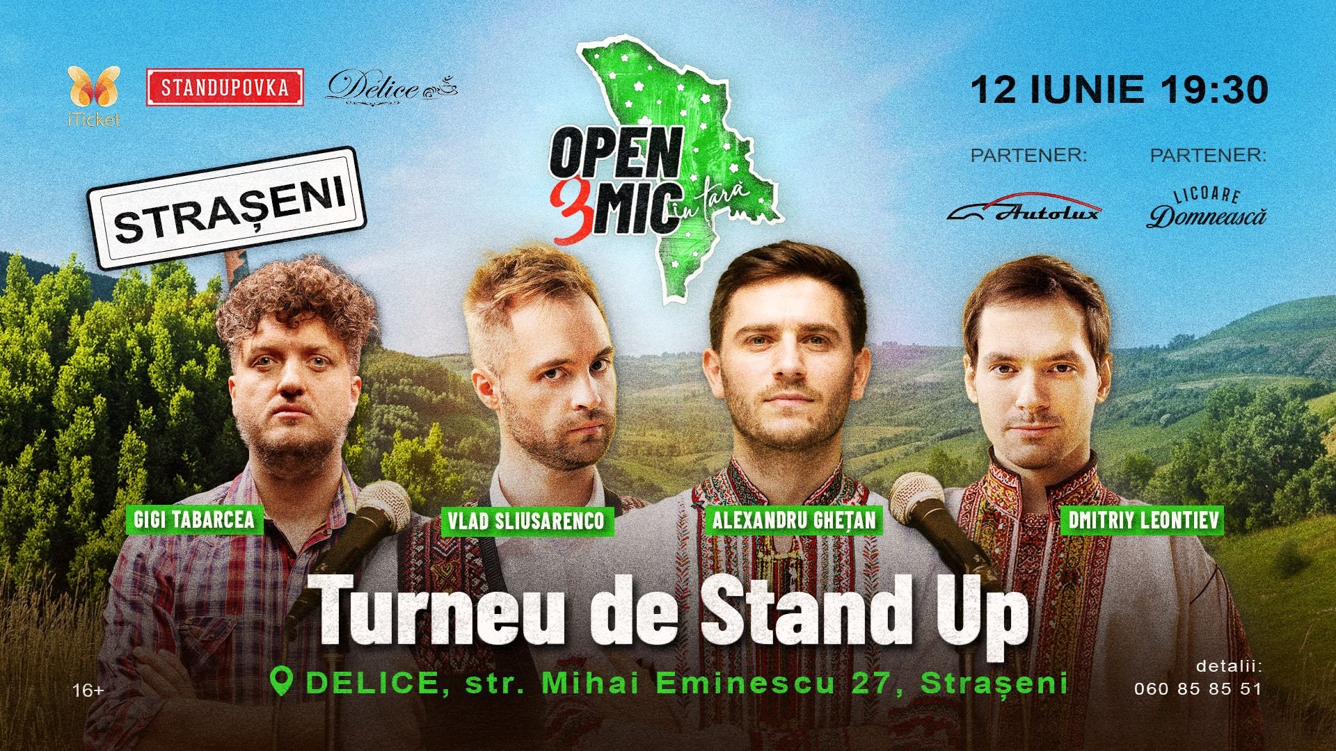 Open Mic în Țară #3 la Strășeni