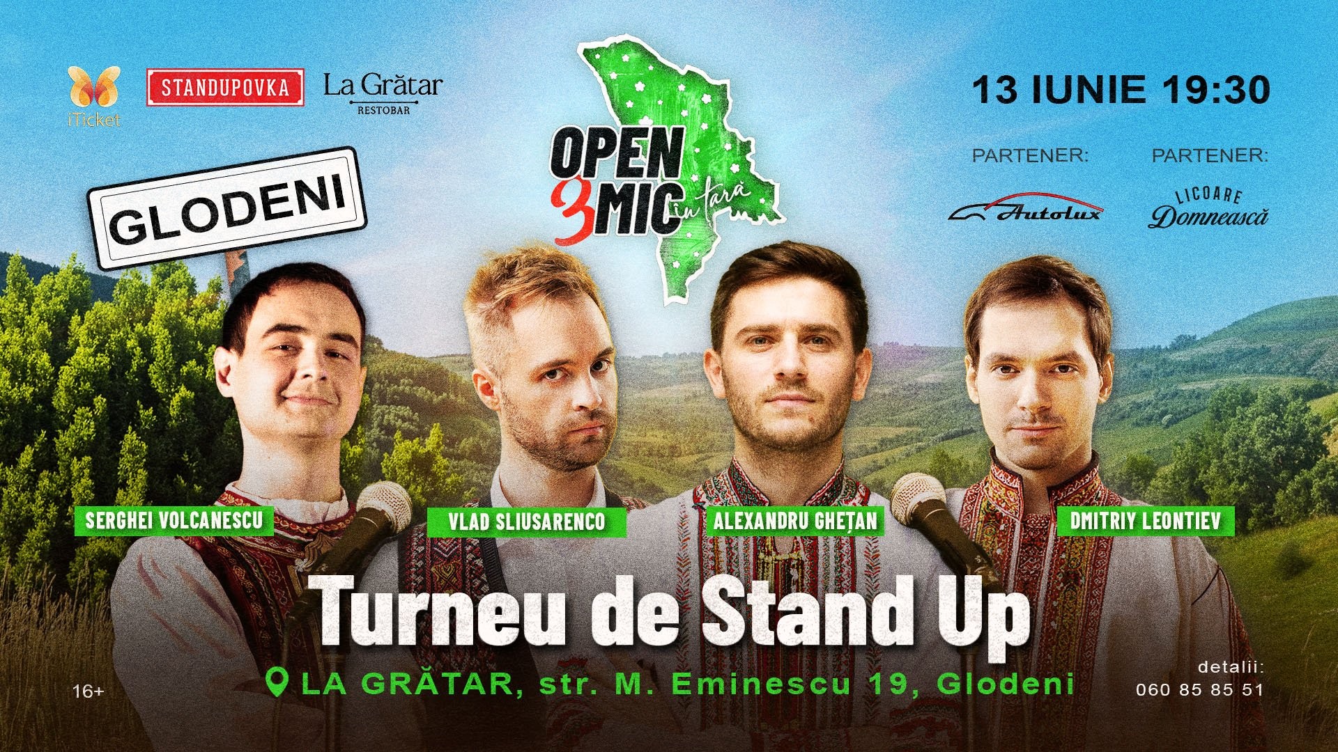 Open Mic în Țară #3 la Glodeni