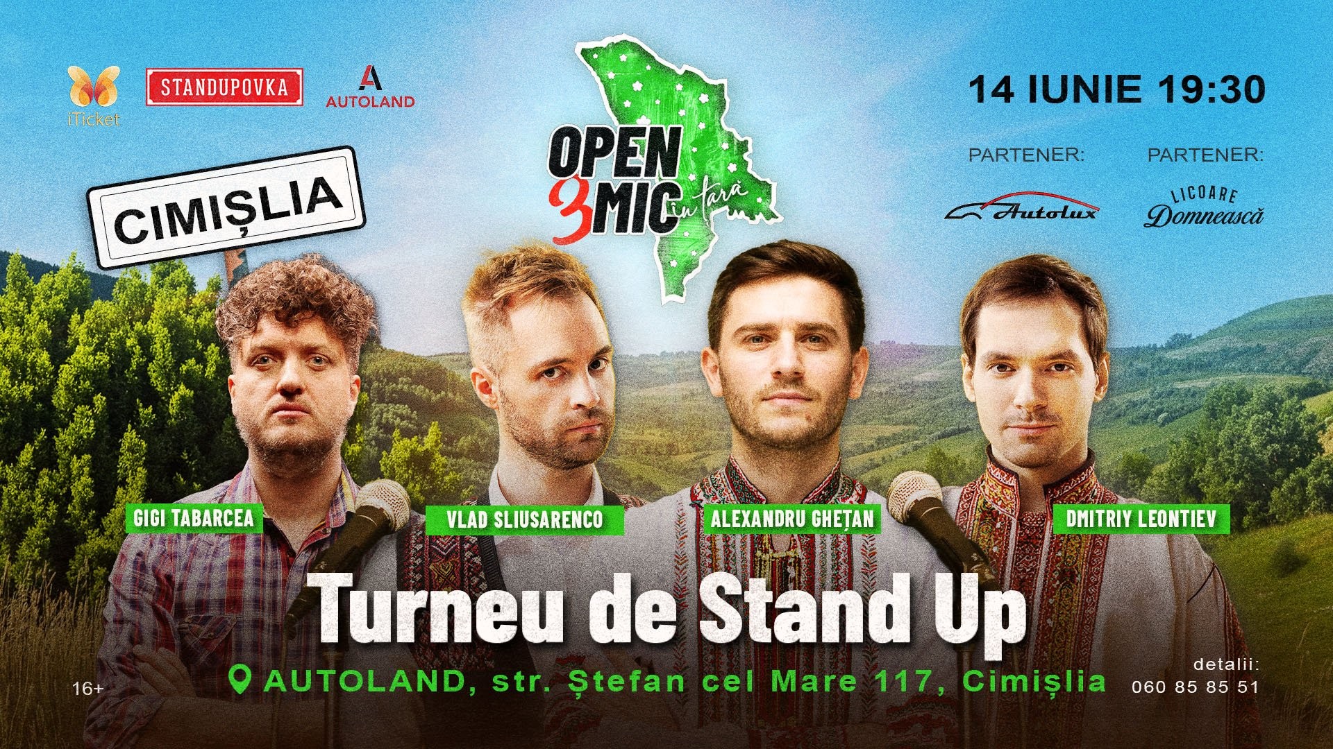 Open Mic în Țară #3 la Cimișlia