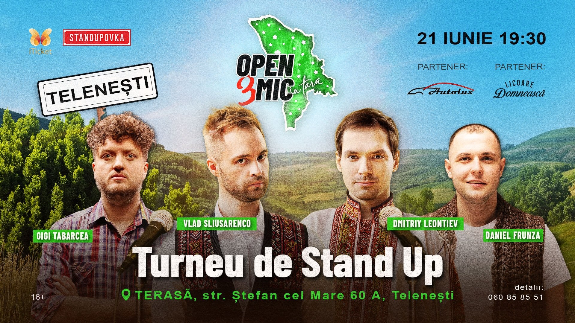 Open Mic în Țară #3 la Telenești