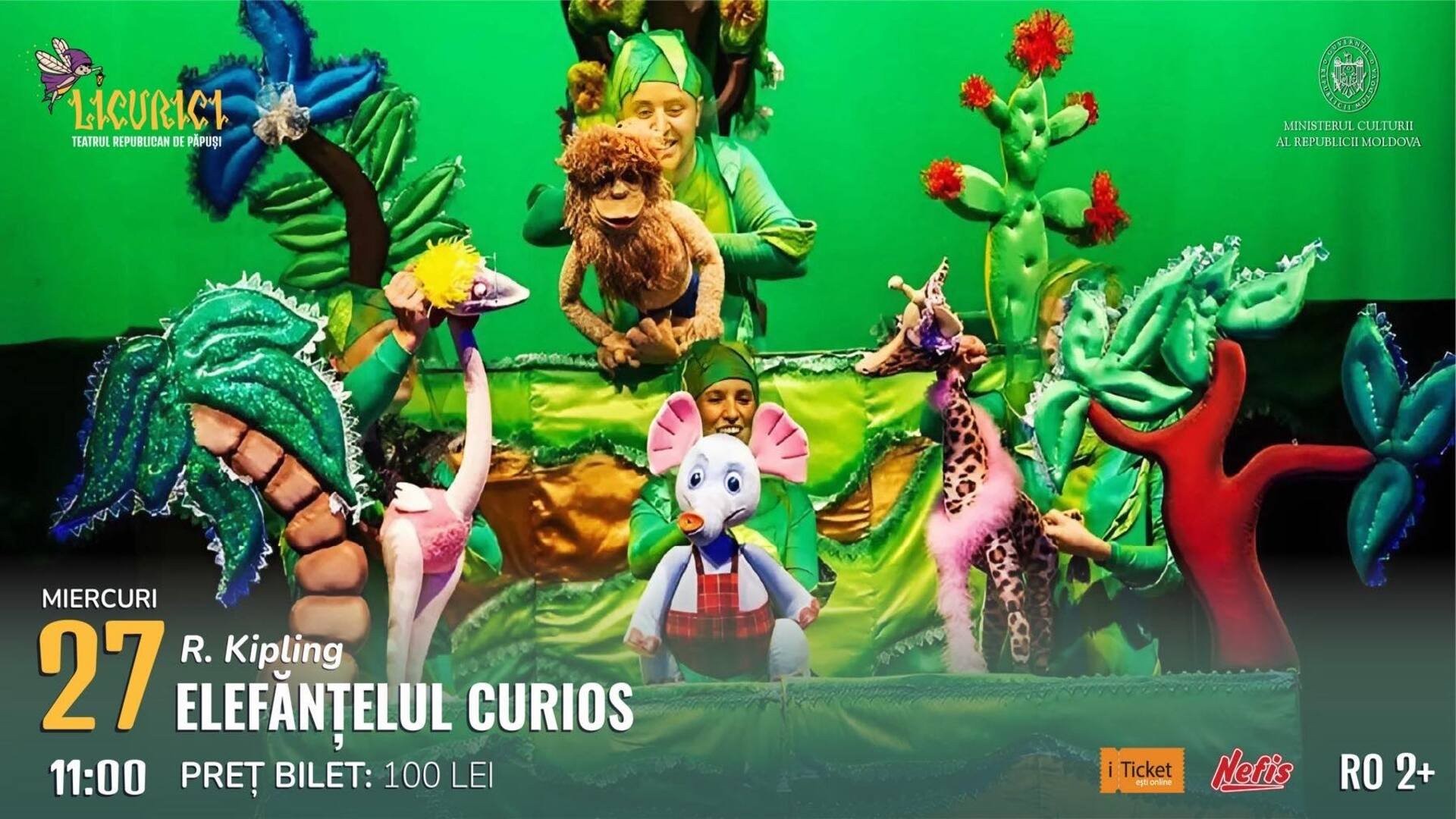Elefănțelul curios