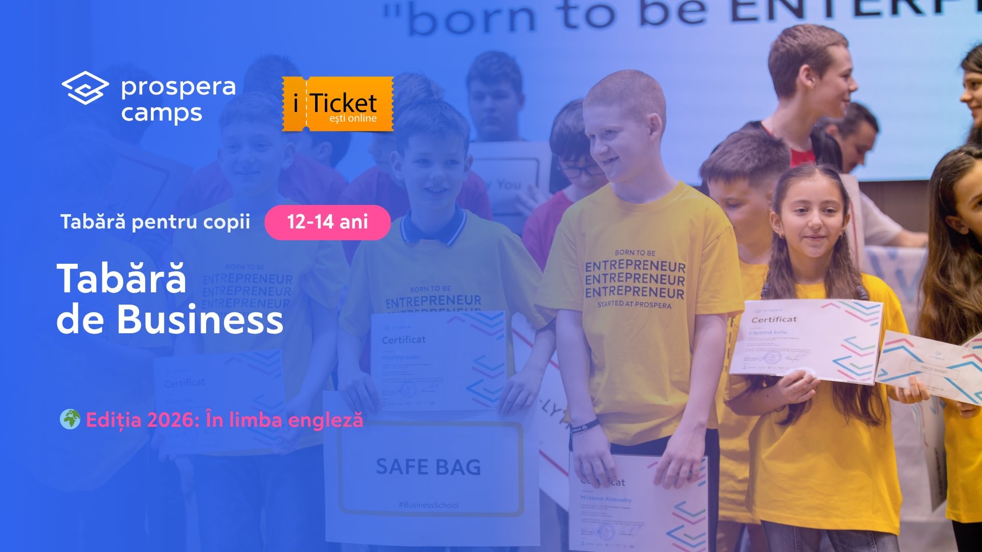 Tabără de Business |  Ediția 2026: În limba engleză