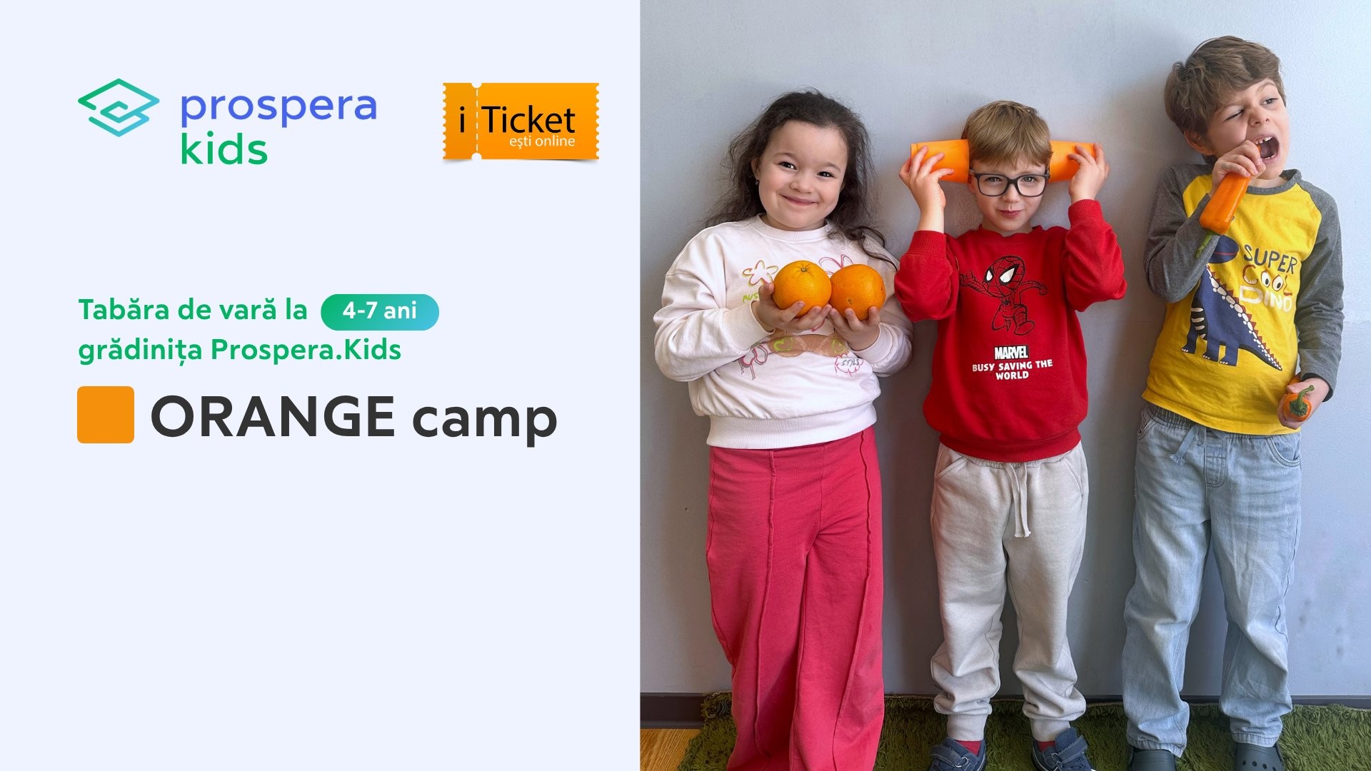 ORANGE CAMP | Tabără ProsperaKids