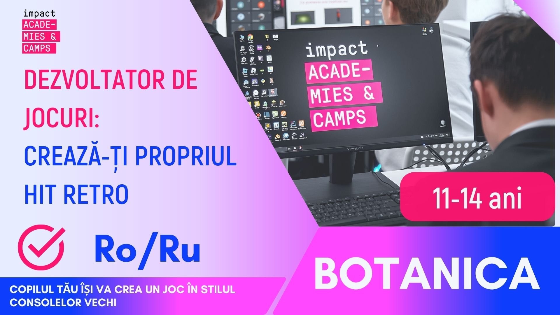 Tabără de vară | Dezvoltator de jocuri: Crează-ți propriul hit retro