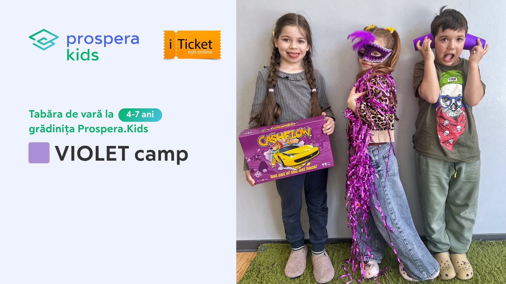 VIOLET camp | Tabără ProsperaKids