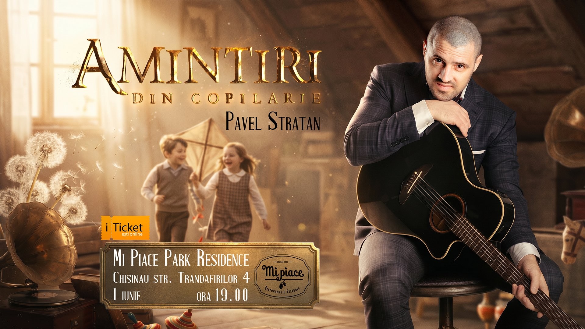 AMINTIRI DIN COPILĂRIE -  O seară alături de Pavel Stratan