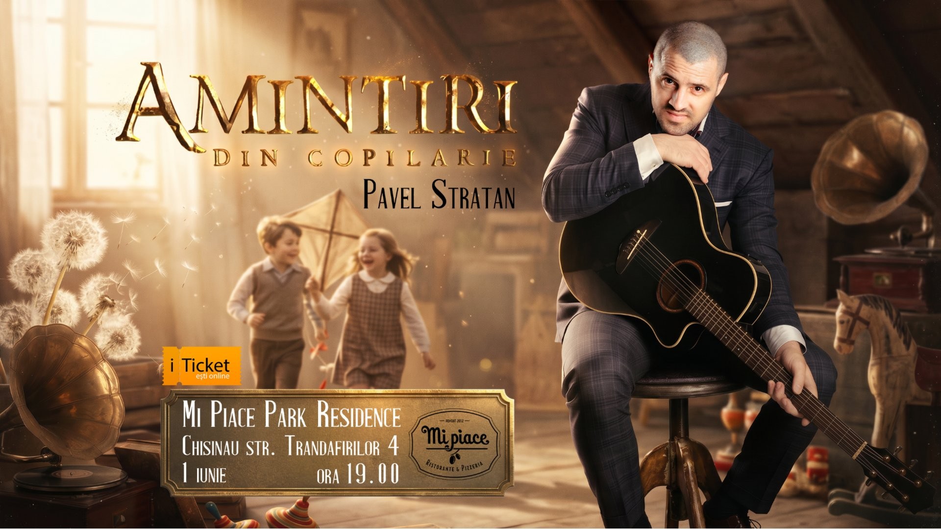 AMINTIRI DIN COPILĂRIE -  O seară alături de Pavel Stratan