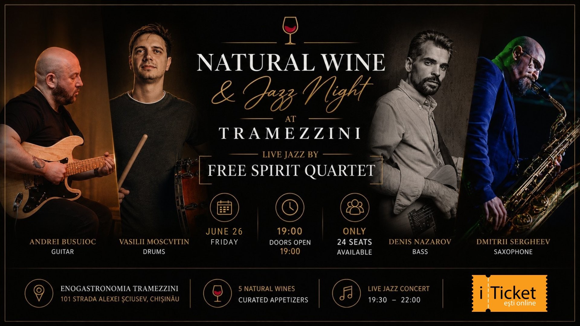 Natural Wine & Jazz Night la Tramezzini