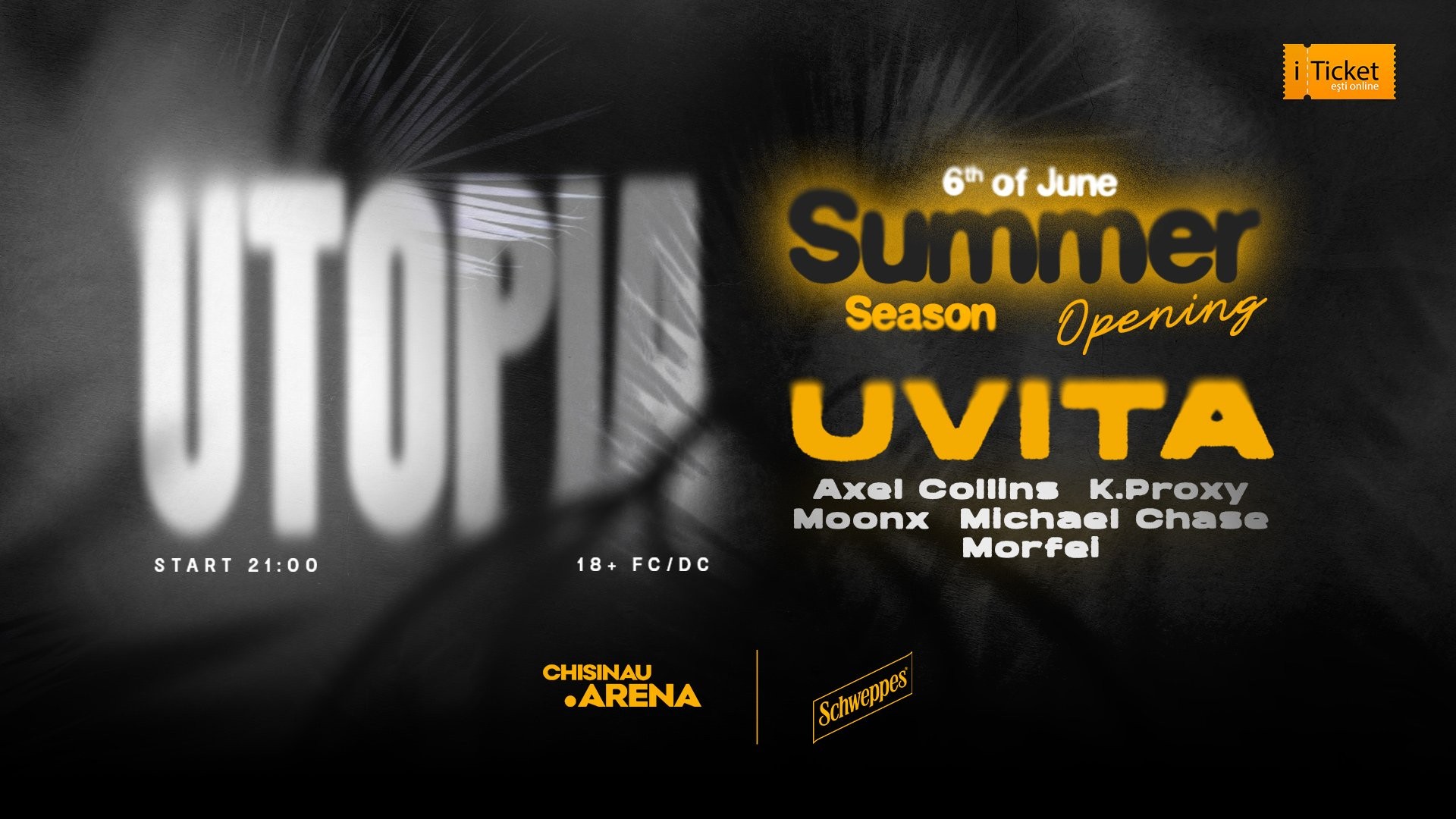UTOPIA Presents: Summer Season Opening