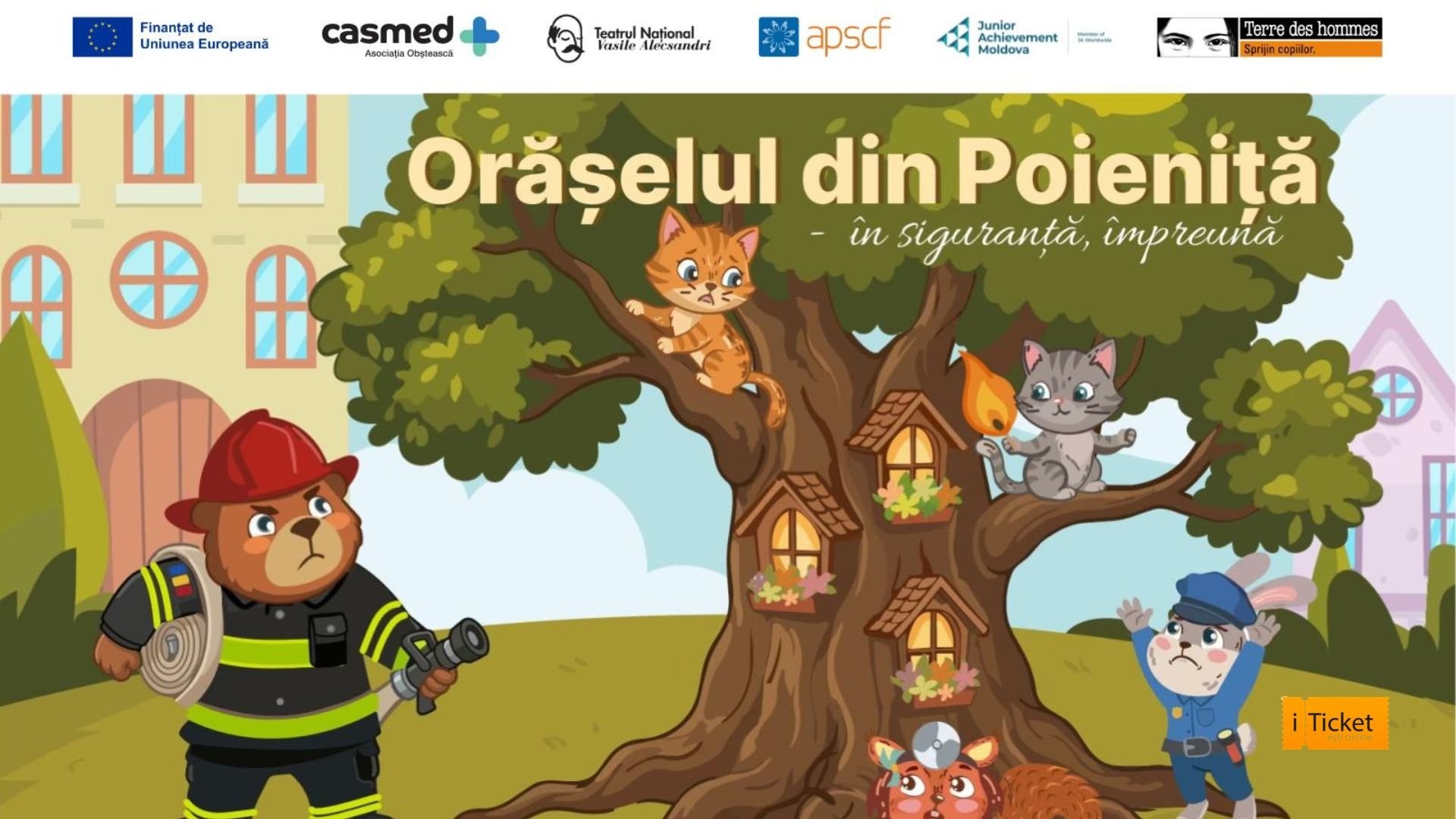 „Orășelul din poiană” autor și regie A. Graur