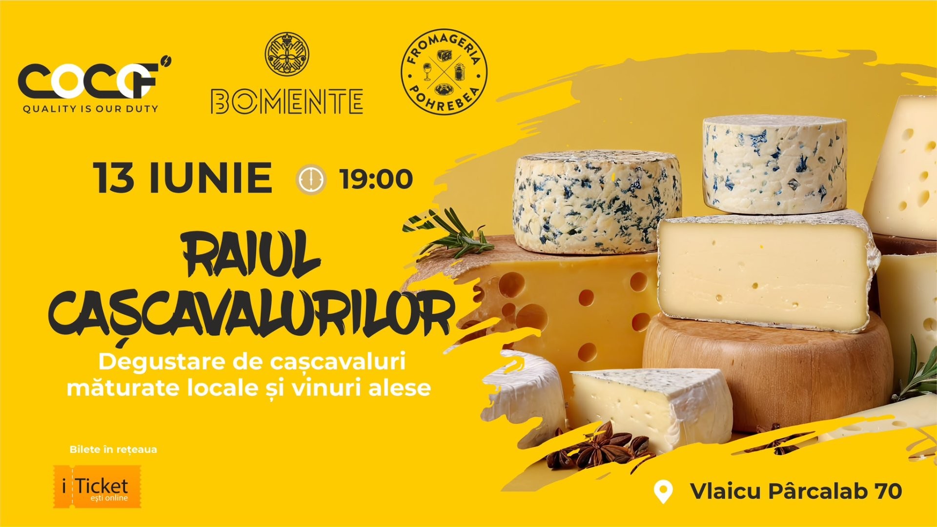 RAIUL CAȘCAVALURILOR – o seară a gusturilor autentice