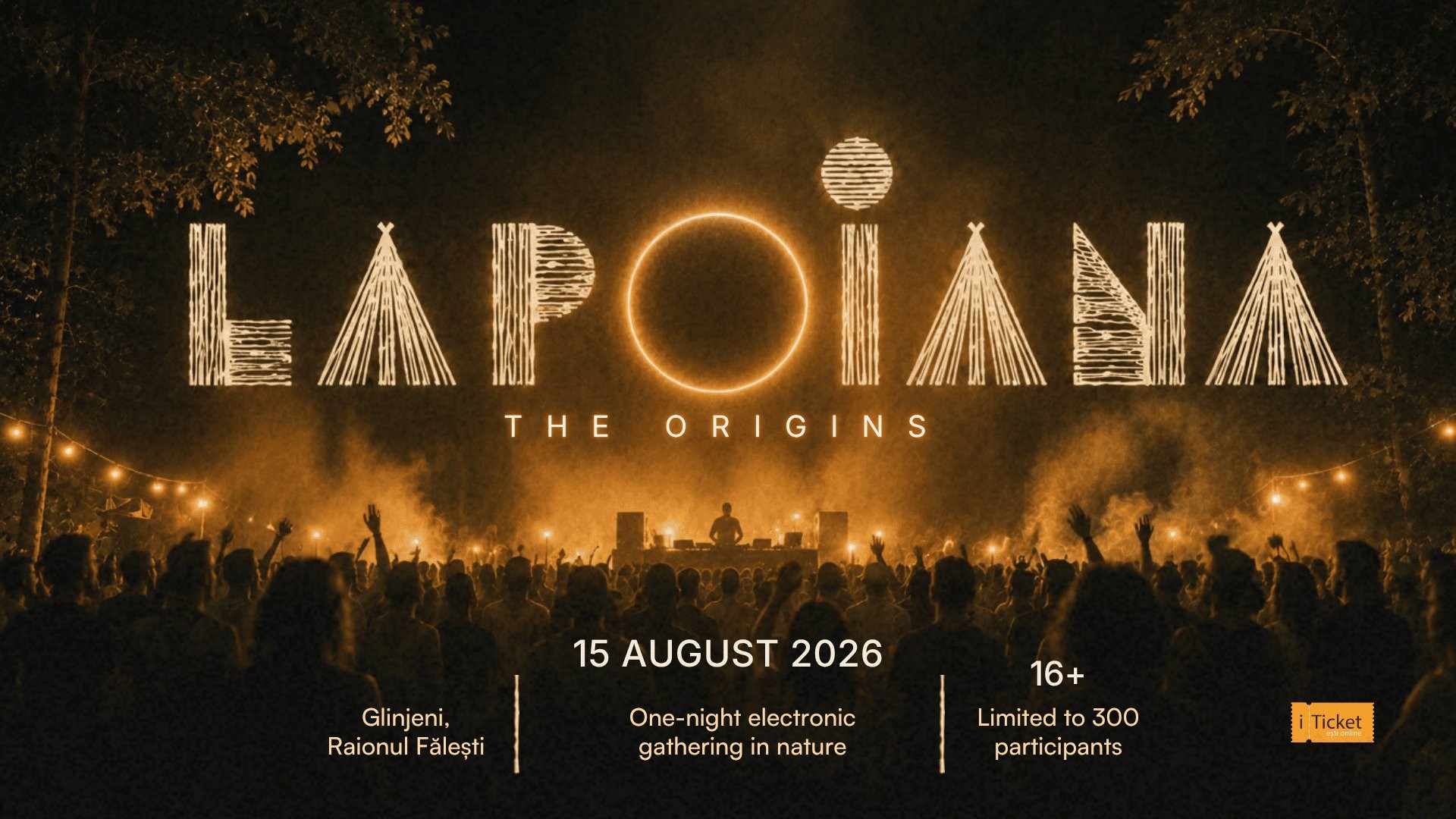 THE ORIGINS  - One night electronic gathering in nature.
