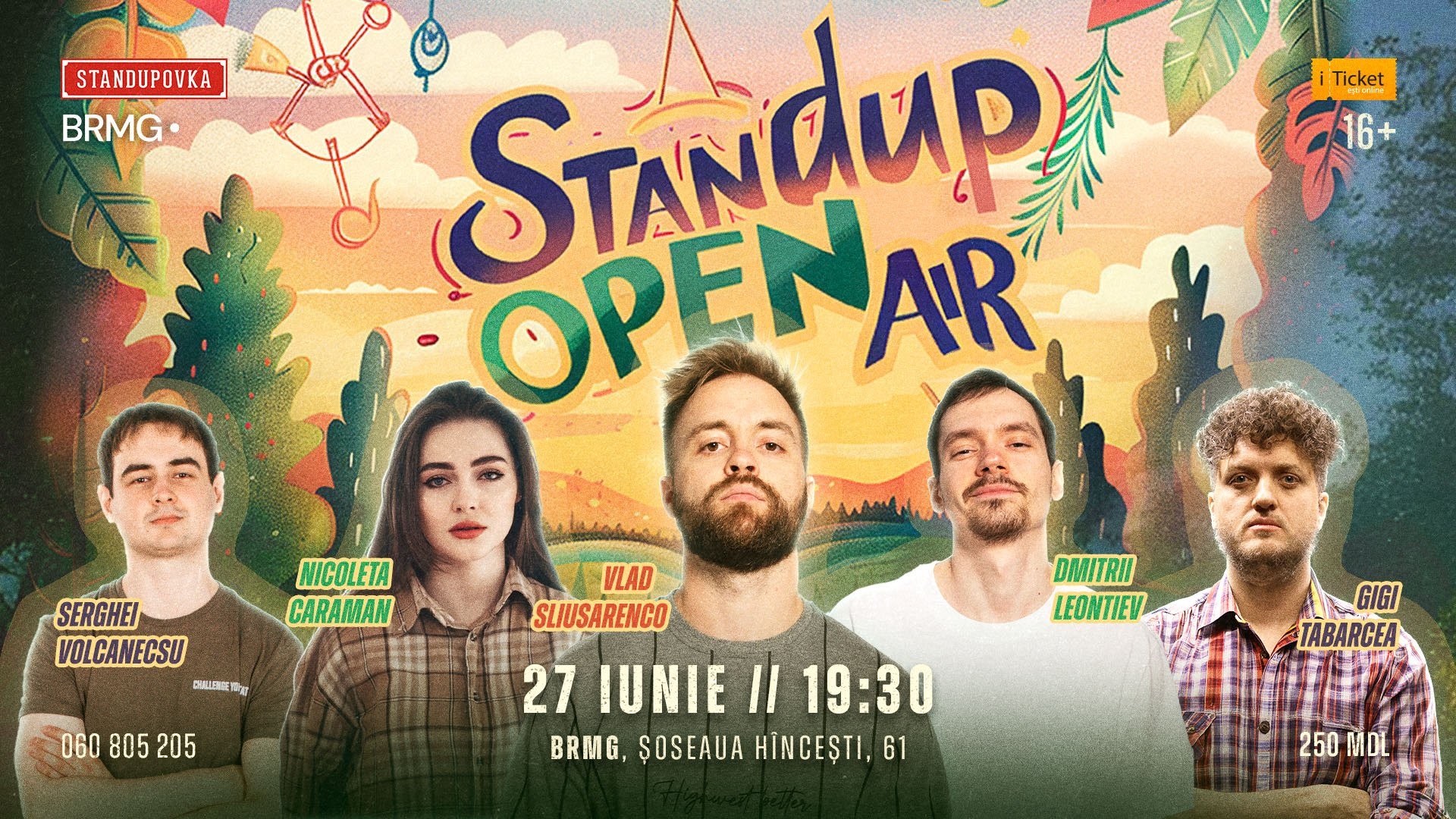 Stand UP Open Air 27 Iunie