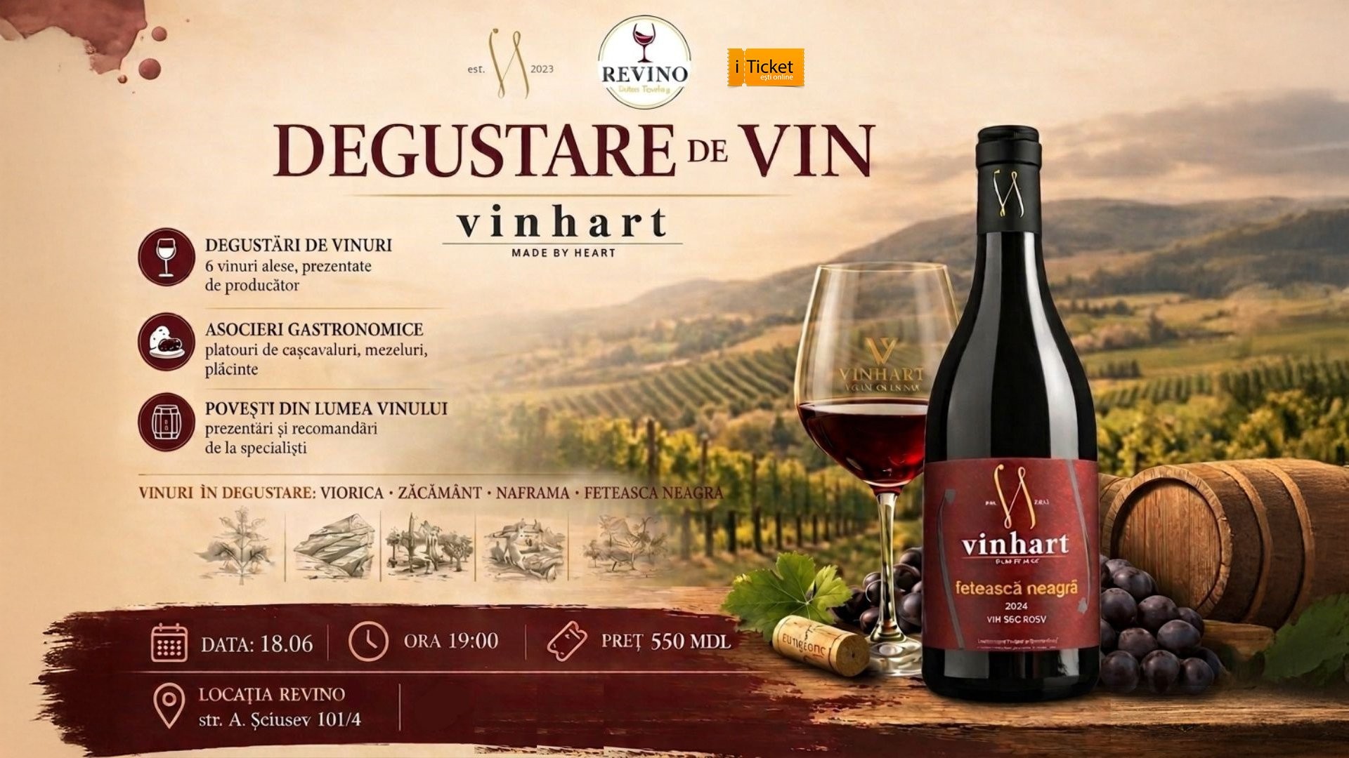 Degustare de Vinuri VINHART