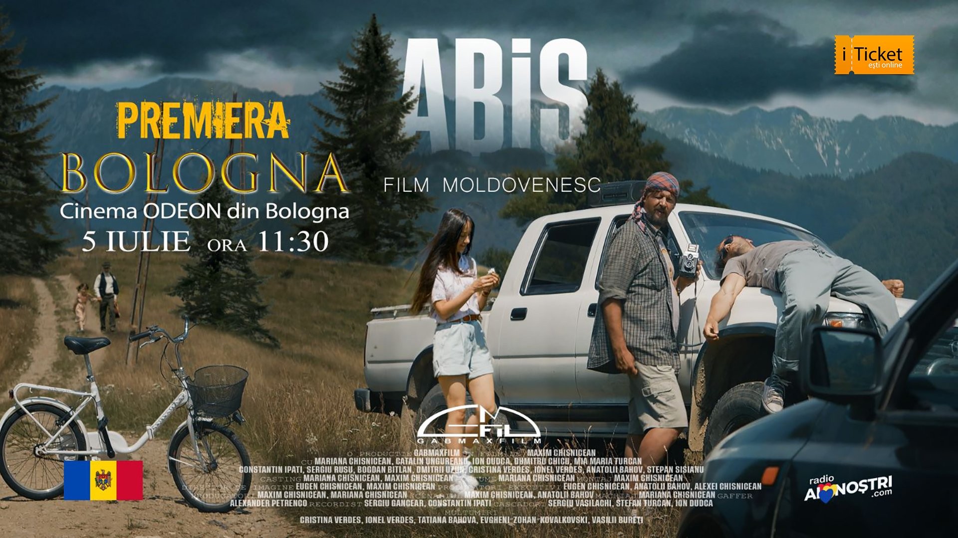 Eveniment Special: Premiera Filmului moldovenesc „ABIS” în Bologna