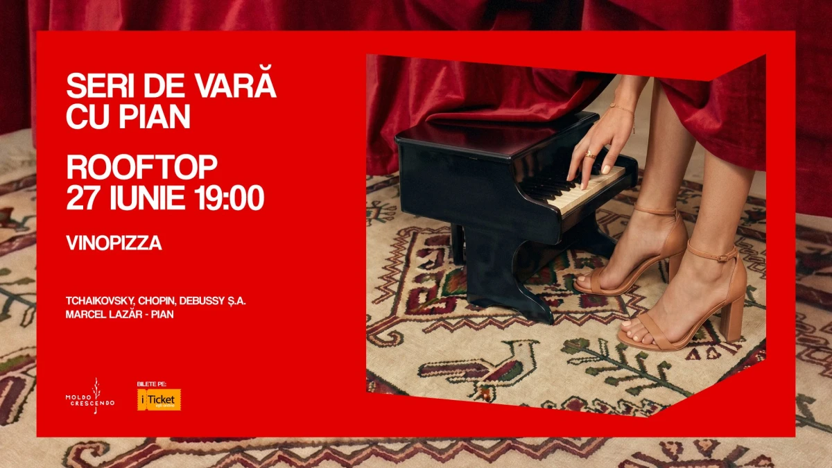 Seri de vară cu pian. Rooftop.