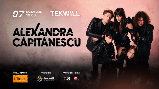 Alexandra Căpitănescu – LIVE la Chișinău