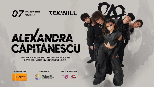 Alexandra Căpitănescu – LIVE la Chișinău