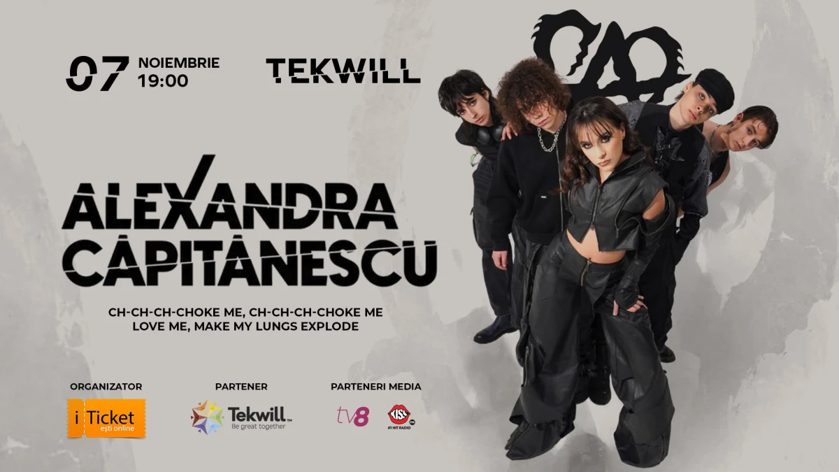 Alexandra Căpitănescu – LIVE la Chișinău