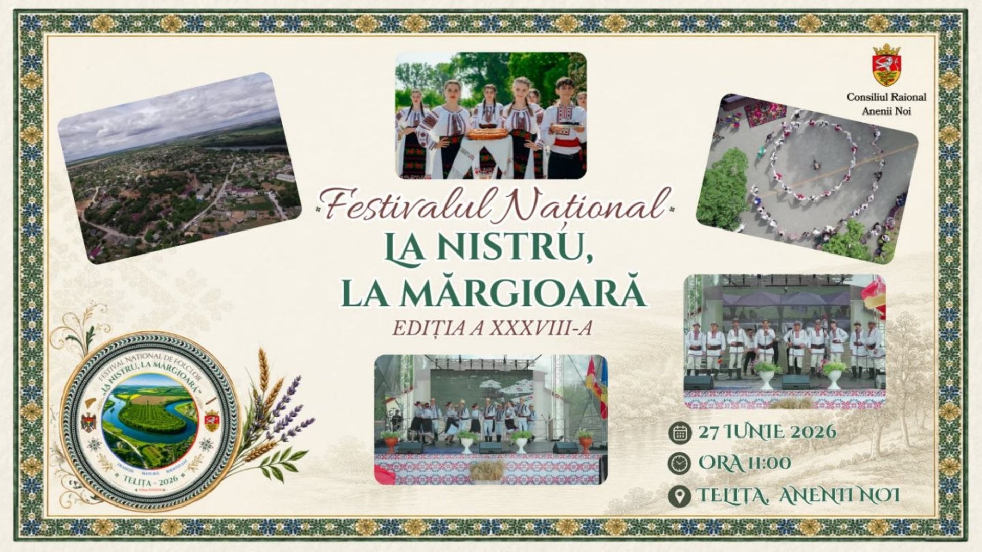Festivalul Național de Folclor „La Nistru, la Mărgioară”
