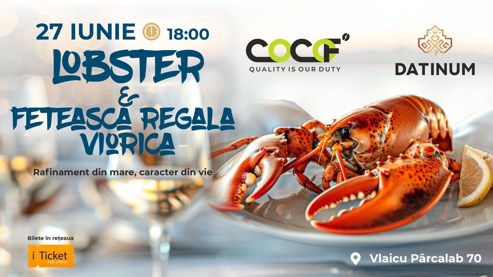 LOBSTER & FETEASCĂ REGALĂ | VIORICA