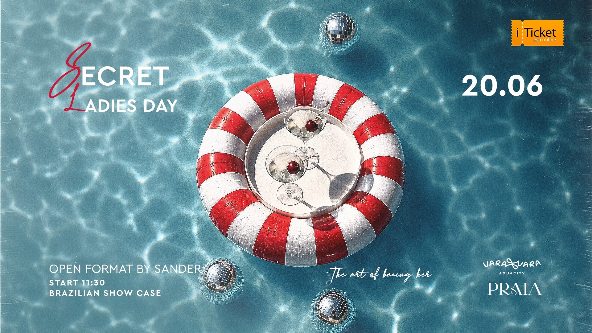 SECRET LADIES DAY — petrecere de zi la piscină!