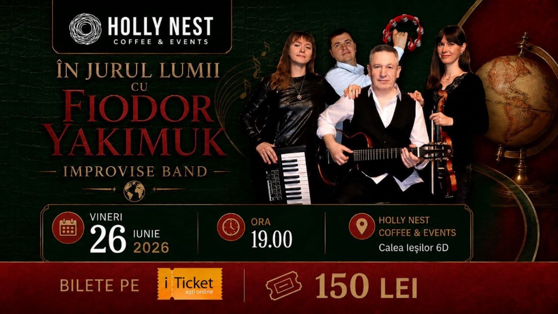 ÎN JURUL LUMII cu FIODOR YAKIMUK & IMPROVISE BAND