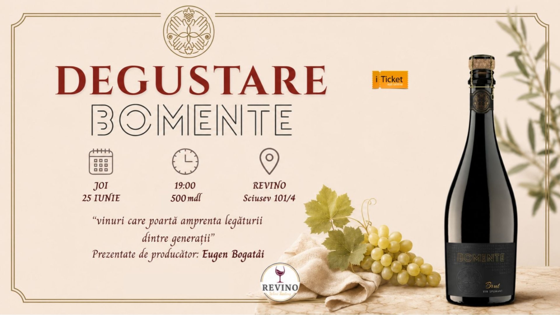 Degustare de Vinuri Bomente Winery