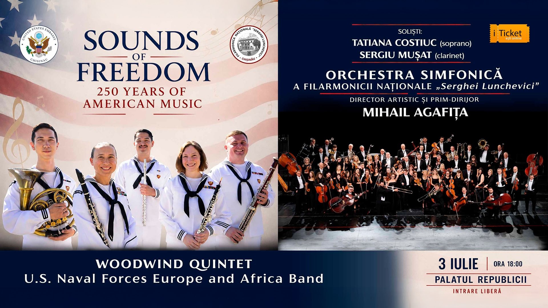 SOUNDS OF FREEDOM - 250 years of american music!