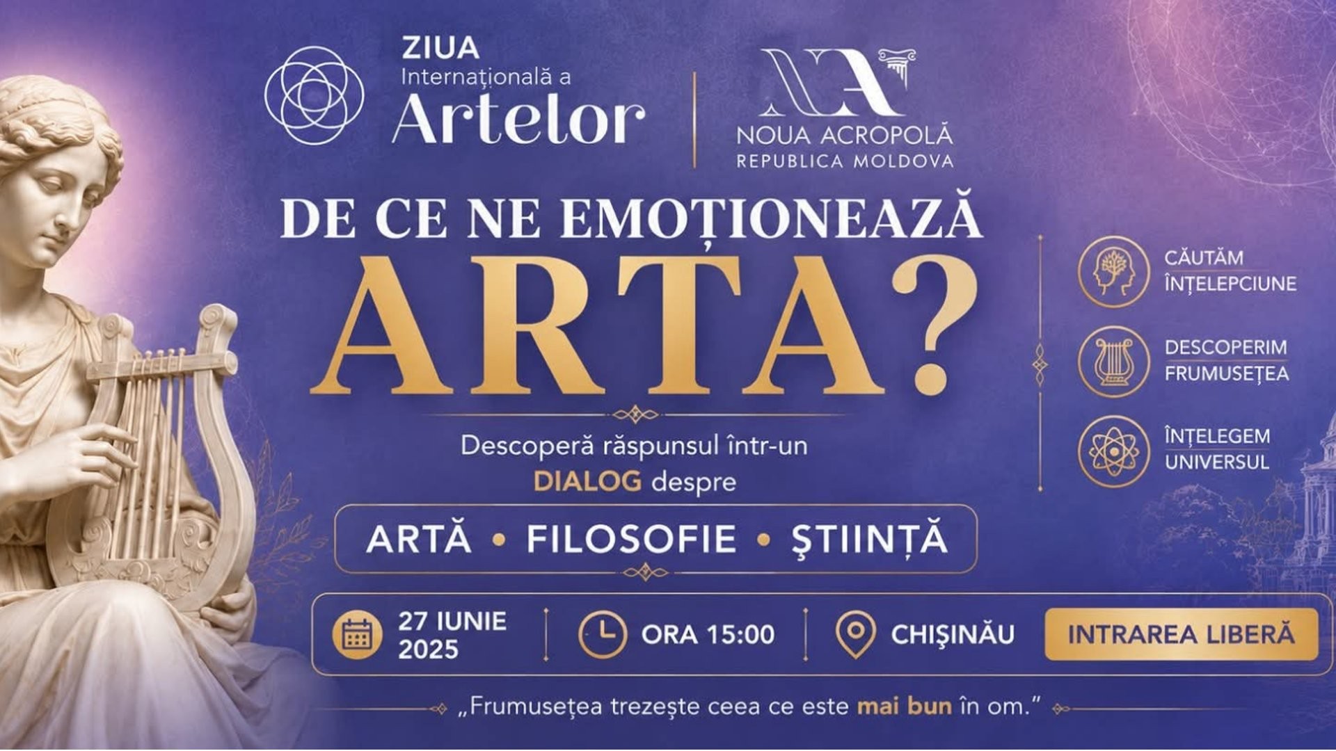 DE CE NE EMOȚIONEAZĂ ARTA?