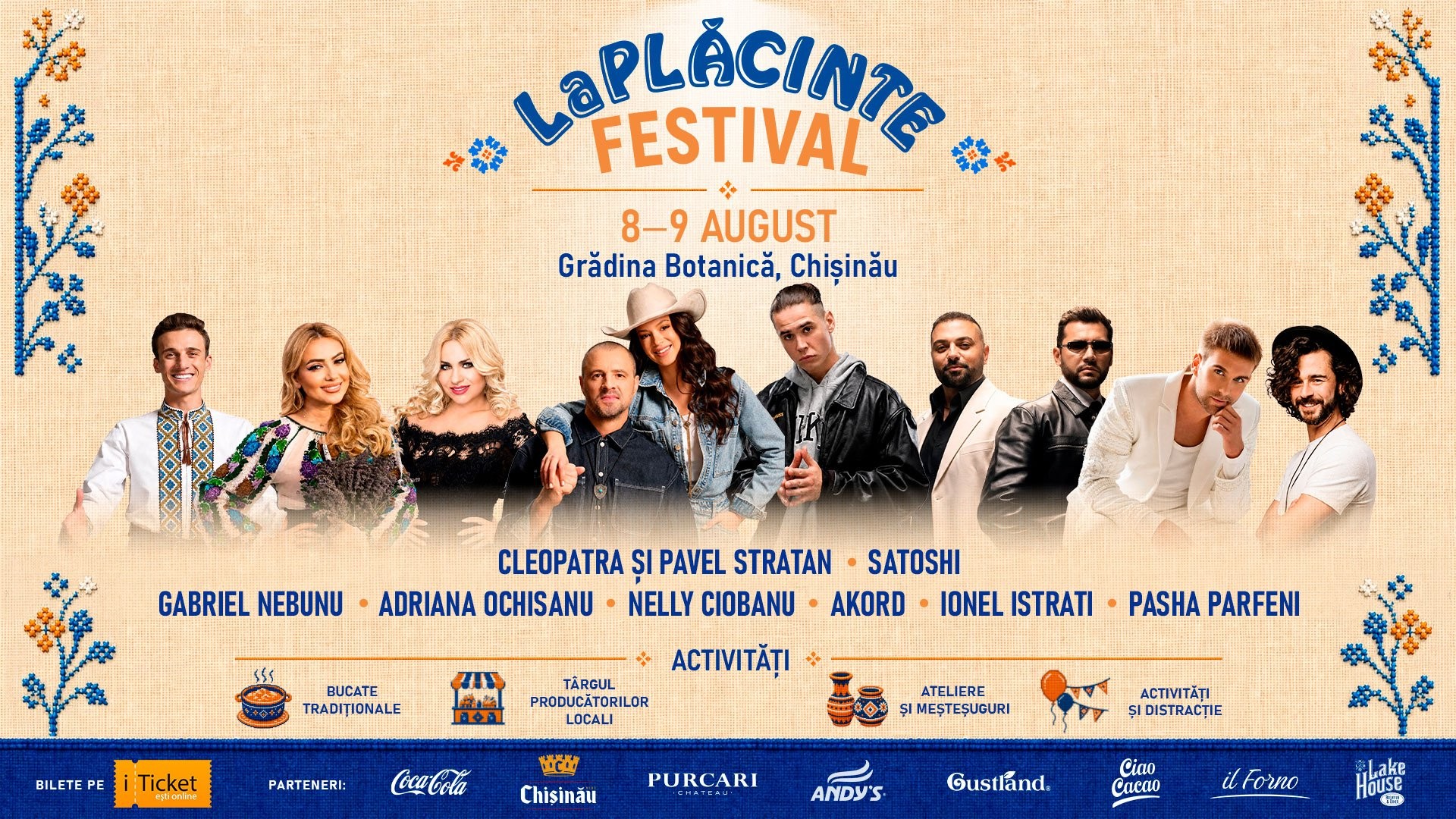 Фестиваль «La Plăcinte» – Ритм, Вкус и Хорошее настроение!