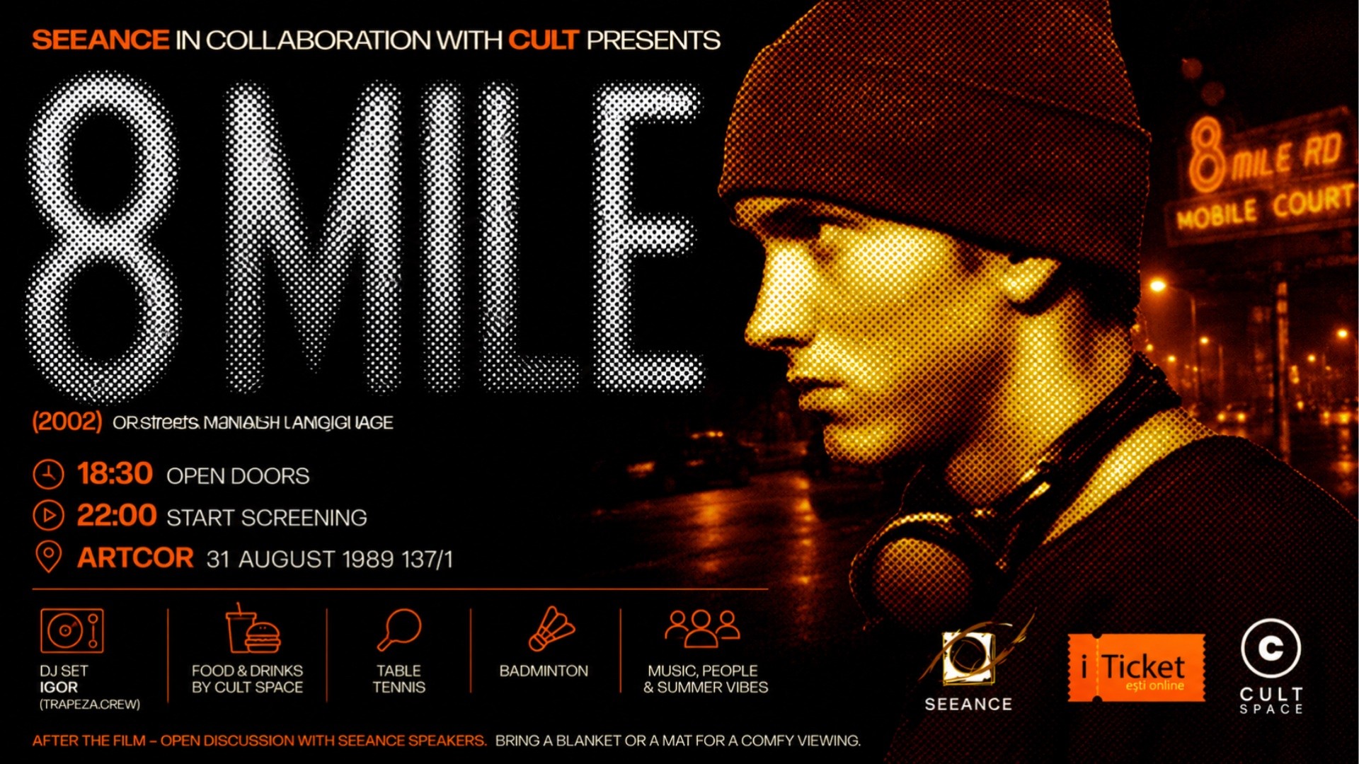 SEEANCE/CULT OPEN AIR: 8 MILE