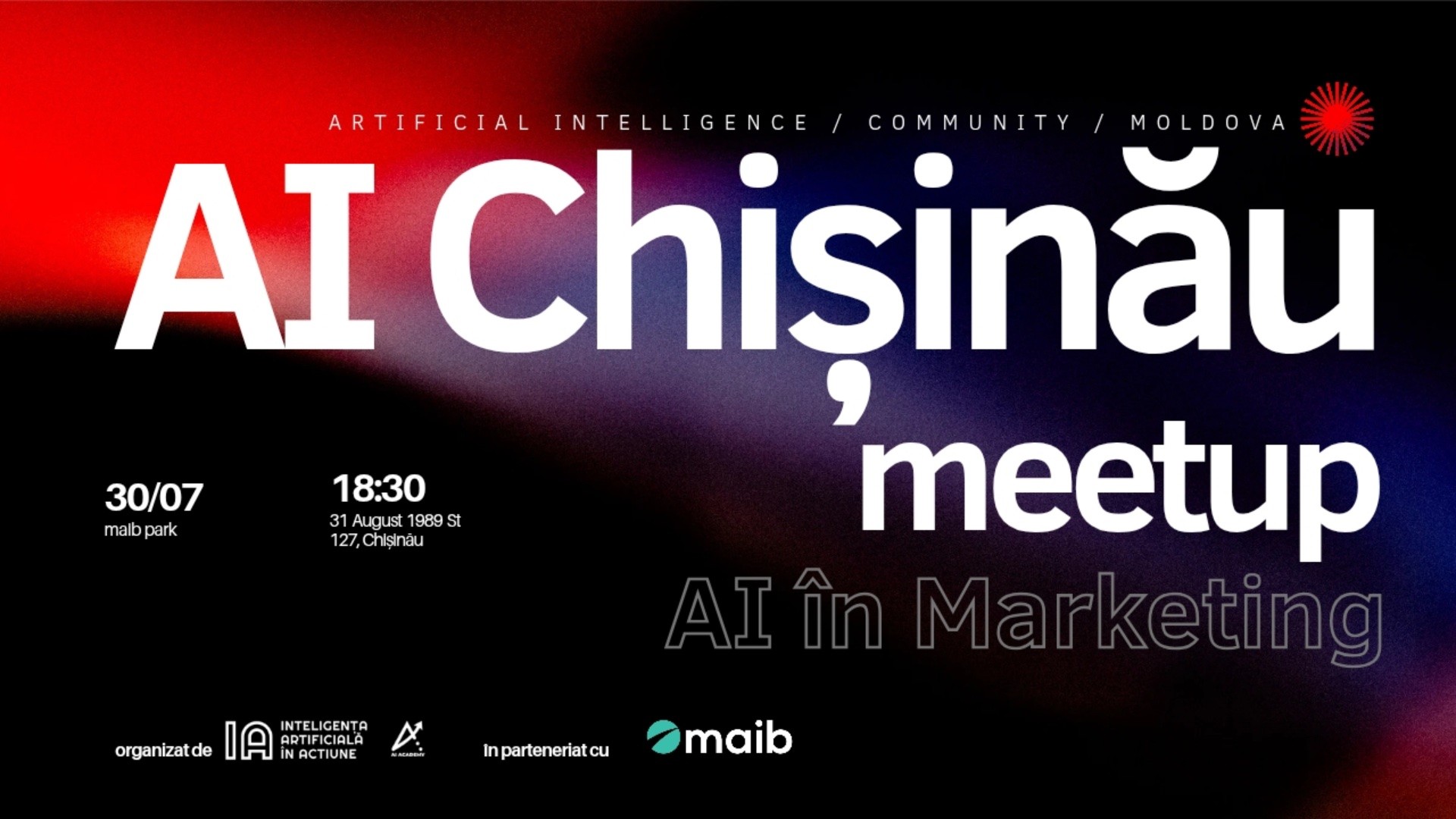 AI Chișinău Meetup | ediția Marketing