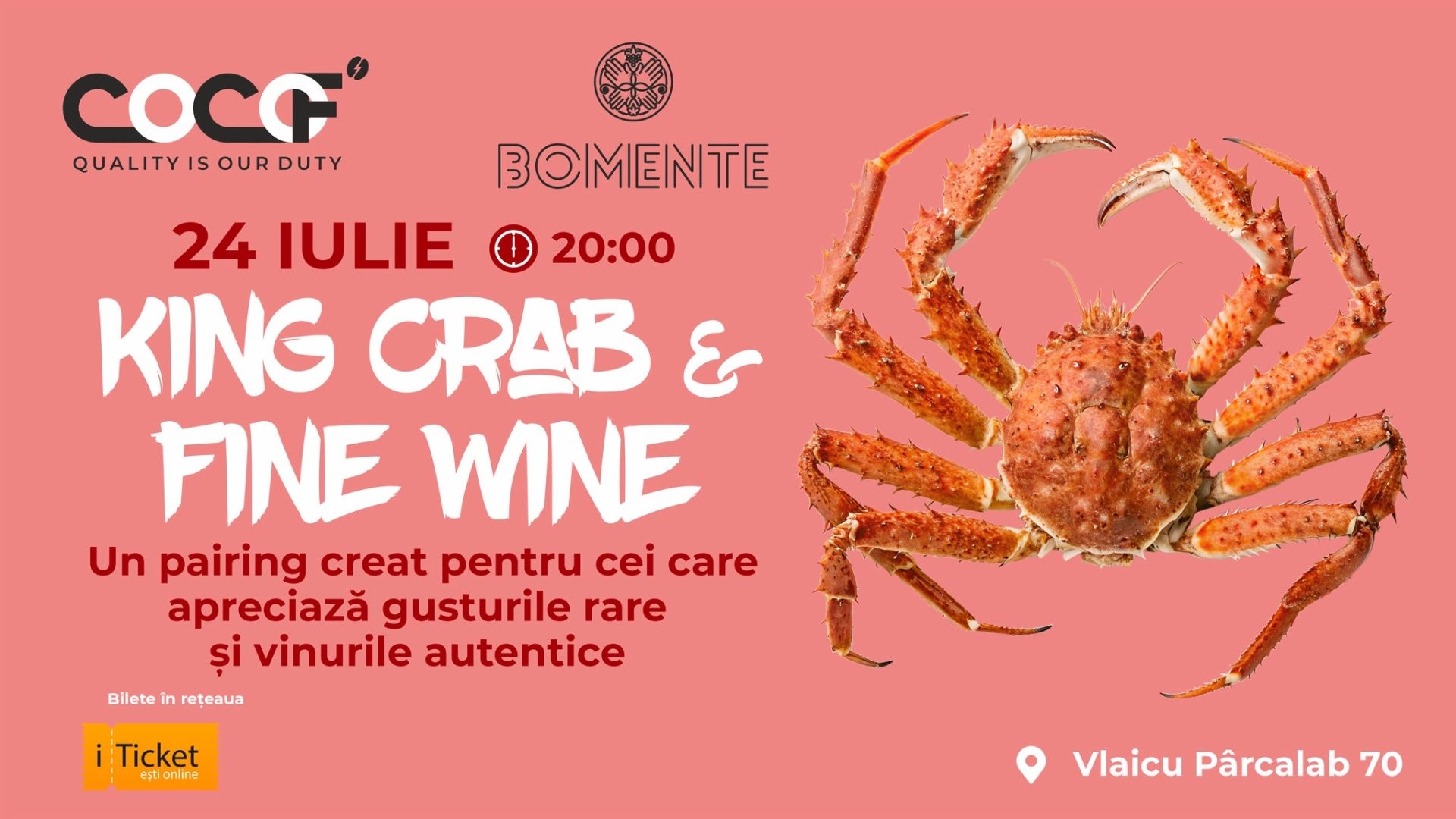 KING CRAB & FINE WINE