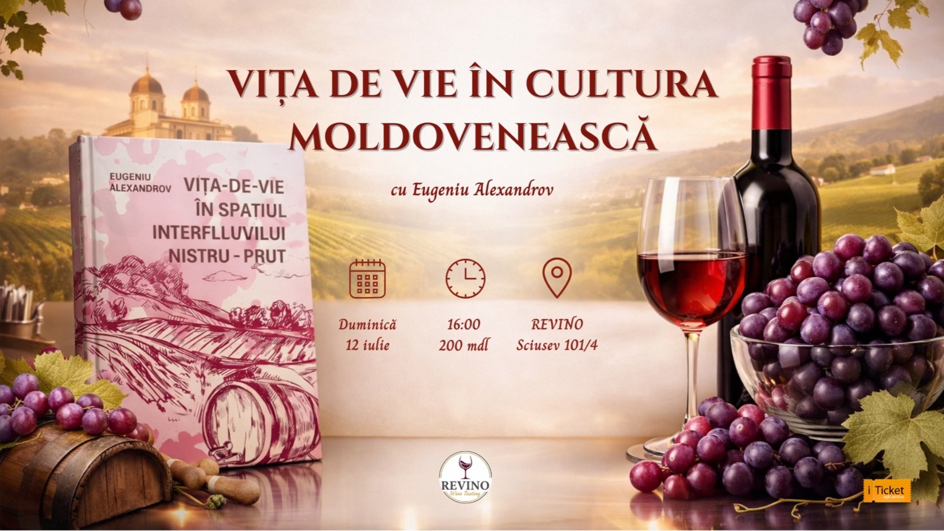 Prezentare de carte: Vița de Vie în Cultura Moldovenească
